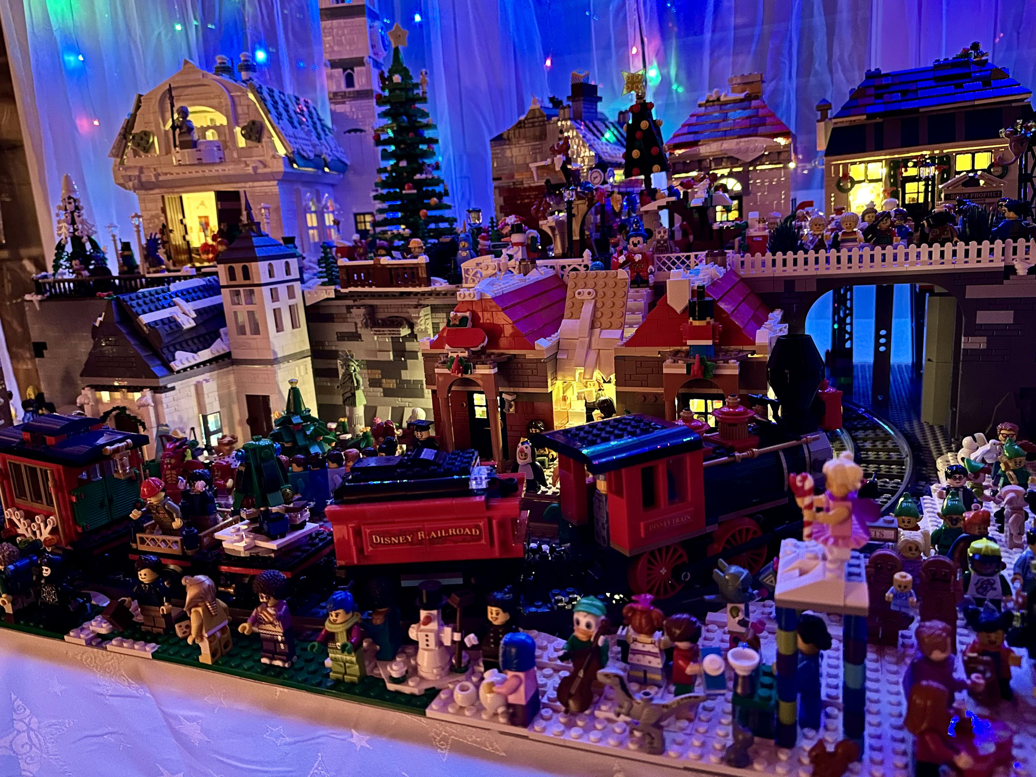 Weihnachtslandschaft von Yvonne und Leevi 2022