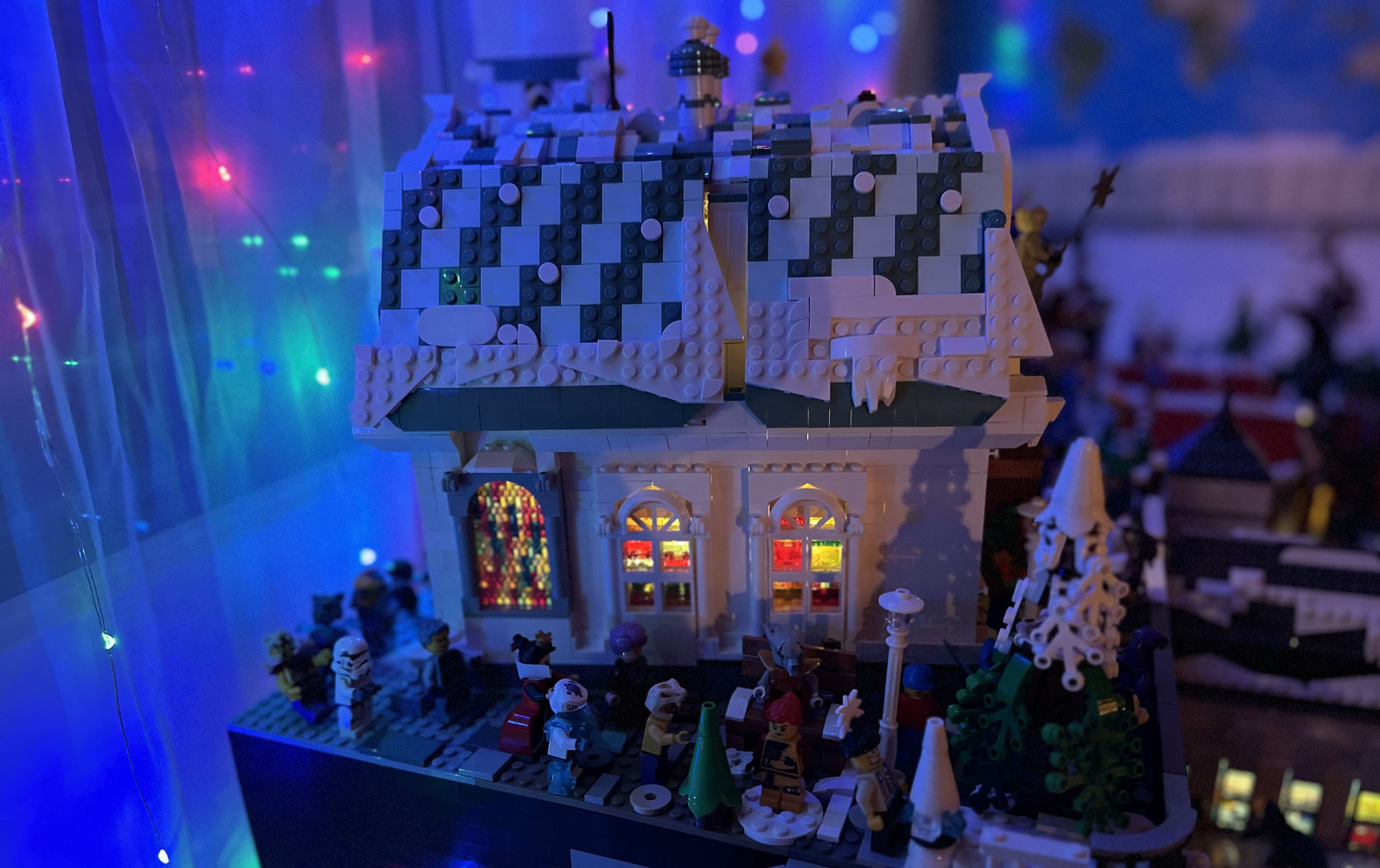 Weihnachtslandschaft von Yvonne und Leevi 2022