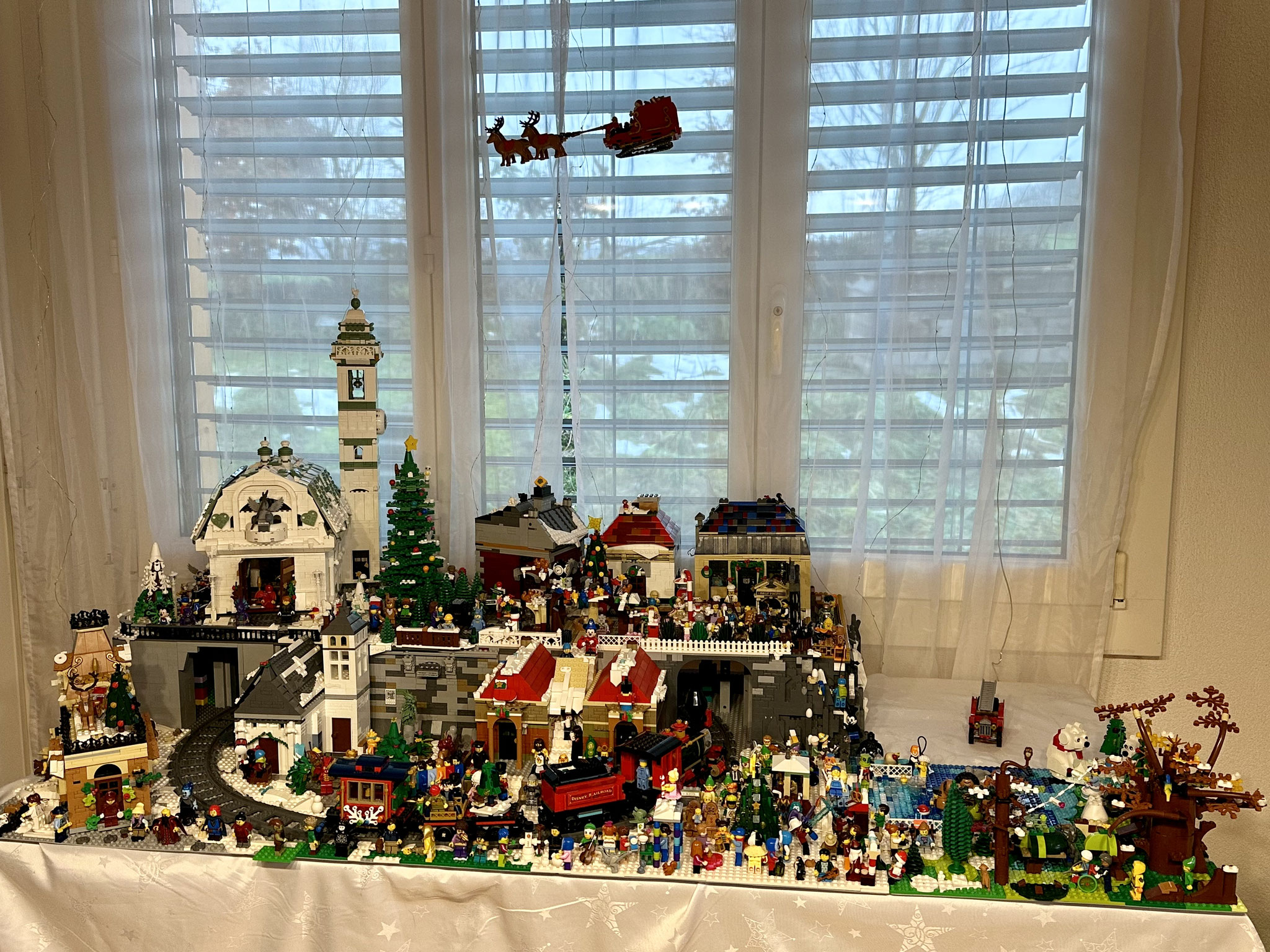 Weihnachtslandschaft von Yvonne und Leevi 2022