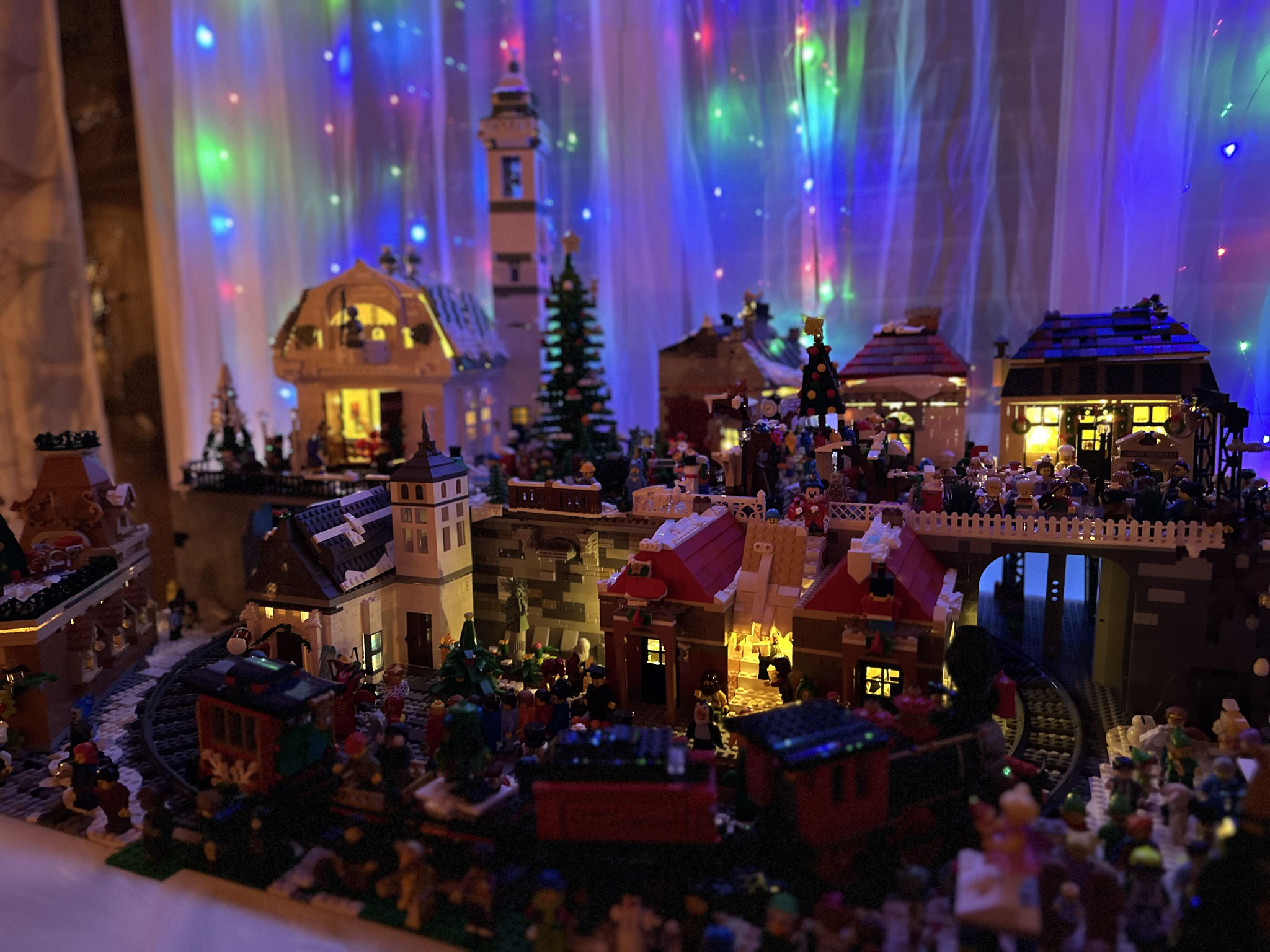 Weihnachtslandschaft von Yvonne und Leevi 2022