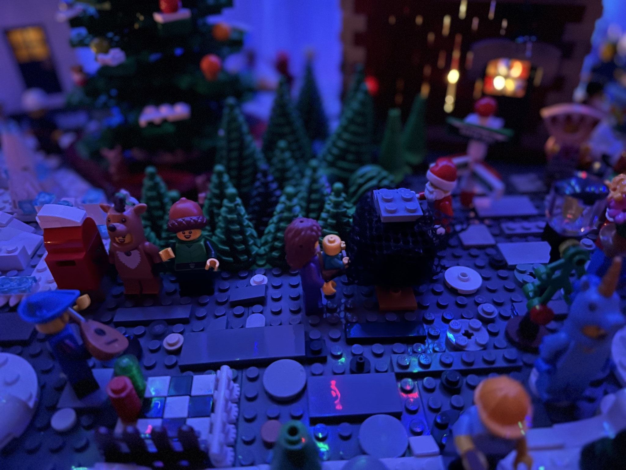 Weihnachtslandschaft von Yvonne und Leevi 2022