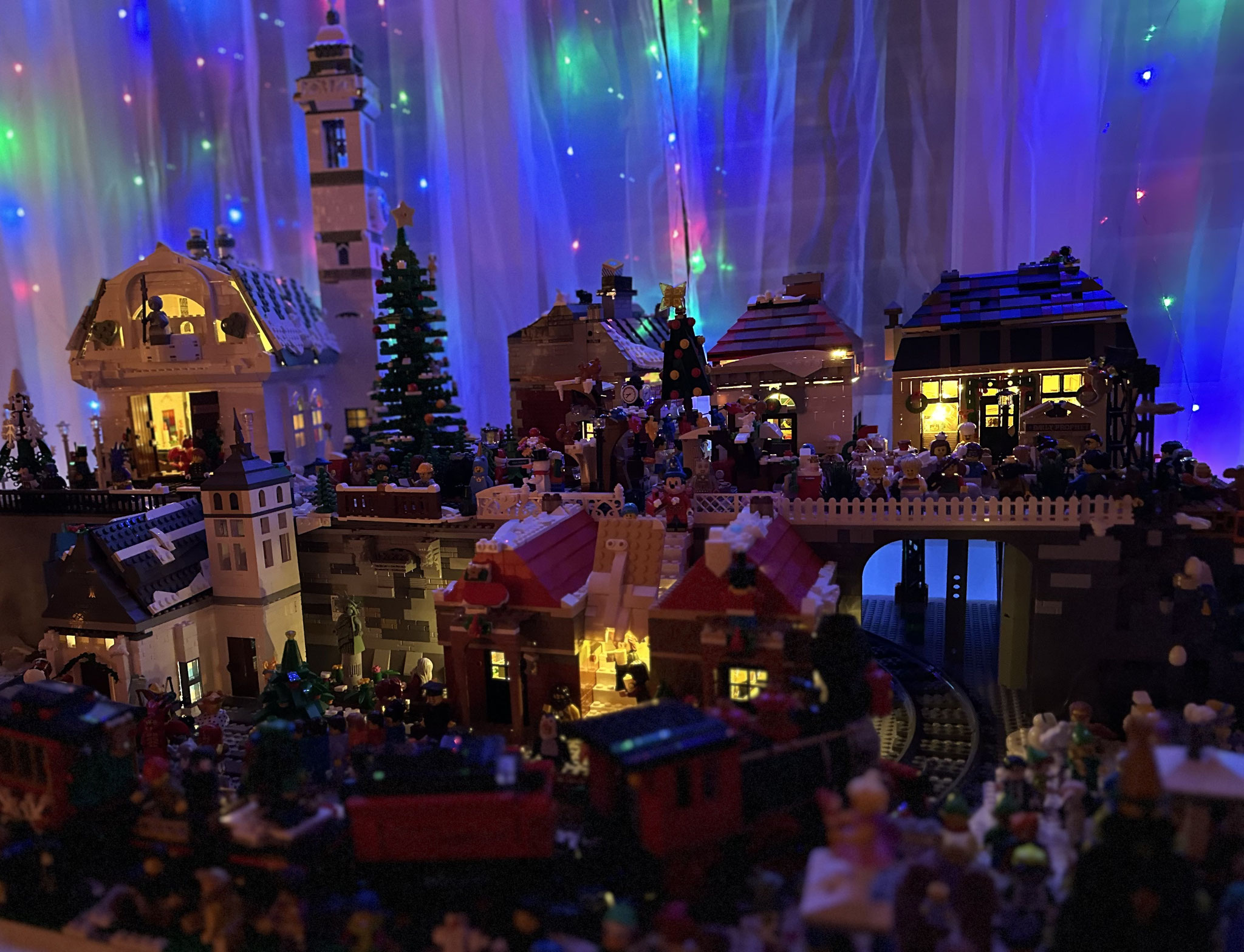 Weihnachtslandschaft von Yvonne und Leevi 2022