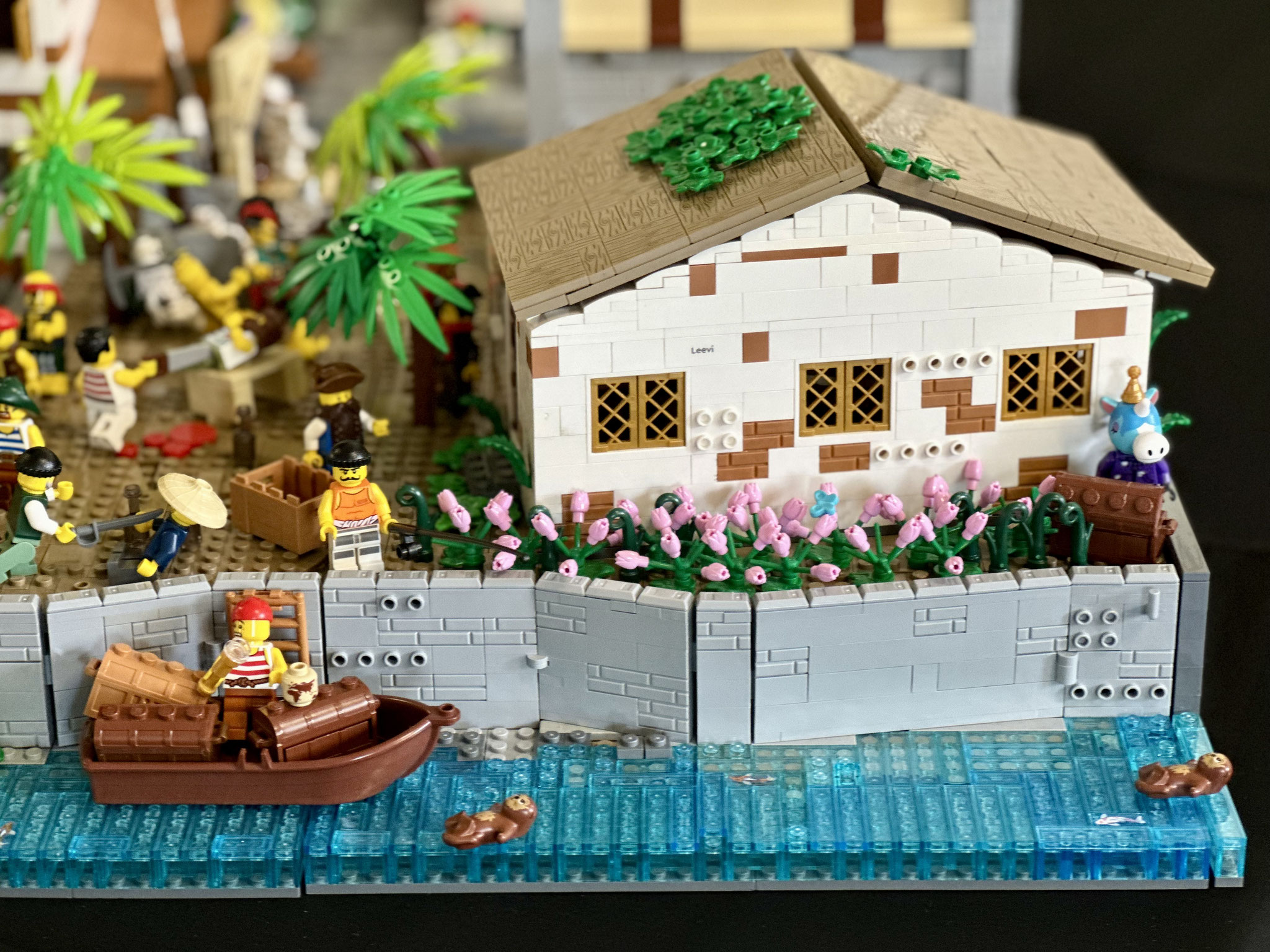 Ausstellungsmodell Brixpo 2025 Piratenstadt von Leevi