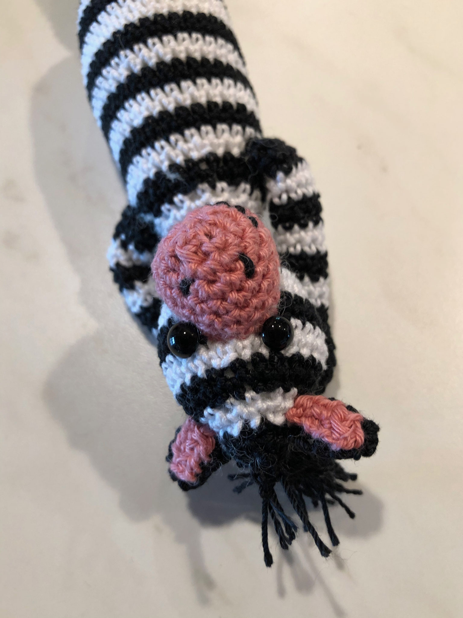 Zebra zu Krabbeldecke