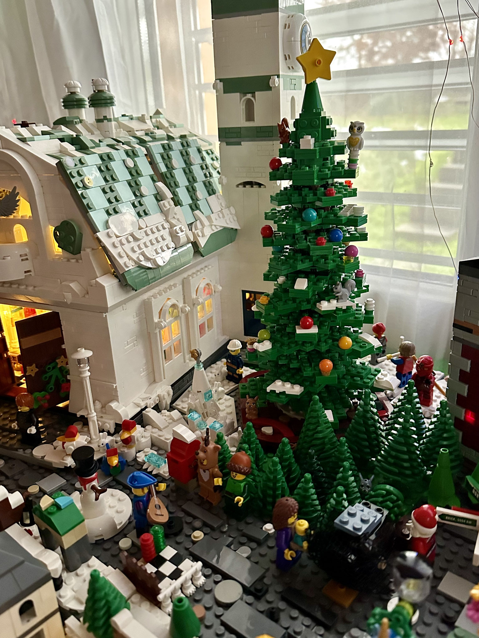 Weihnachtslandschaft von Yvonne und Leevi 2022