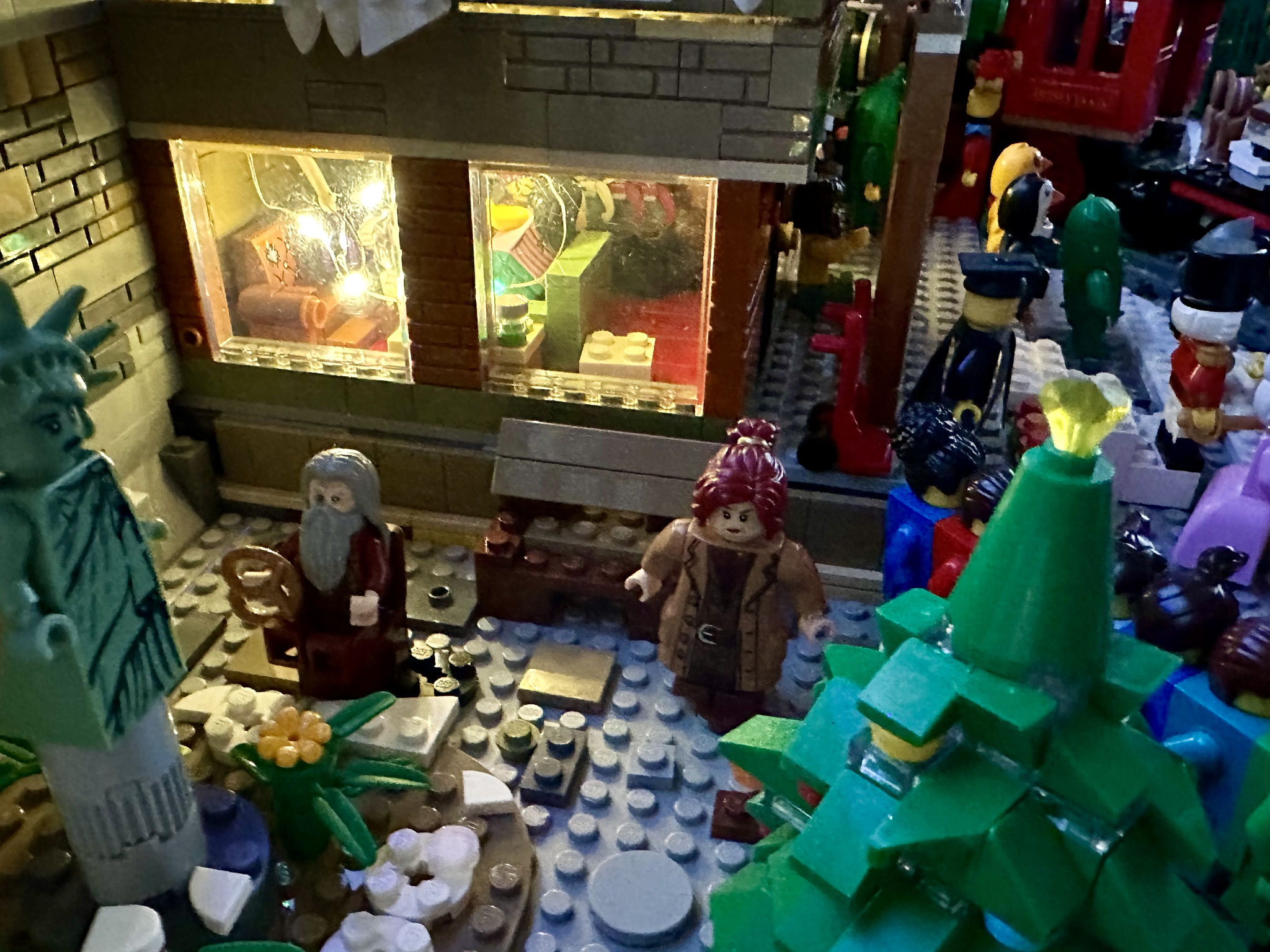 Weihnachtslandschaft von Yvonne und Leevi 2022