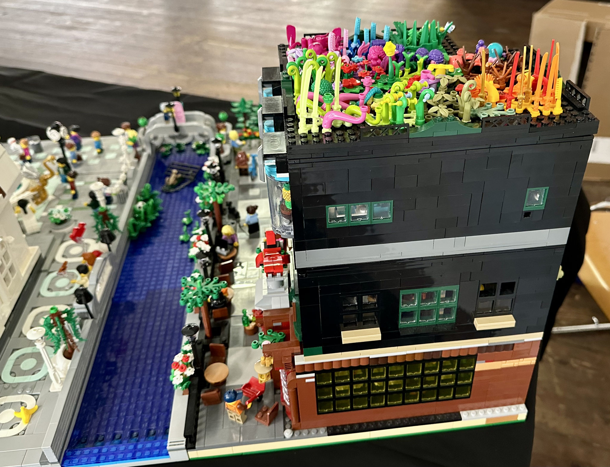 Ausstellungsmodell Brixpo 2025 Stadtleben von Yvonne
