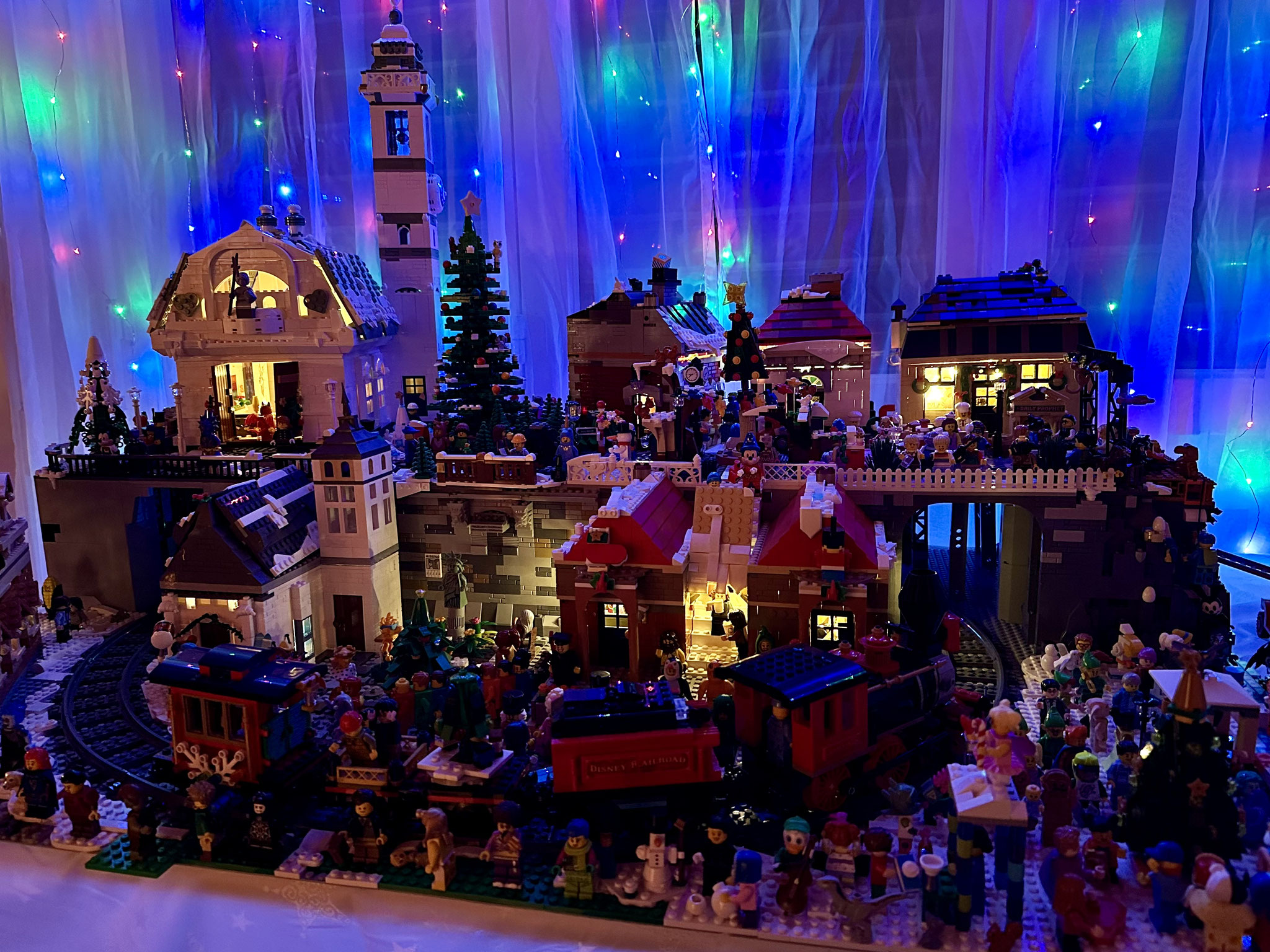 Weihnachtslandschaft von Yvonne und Leevi 2022