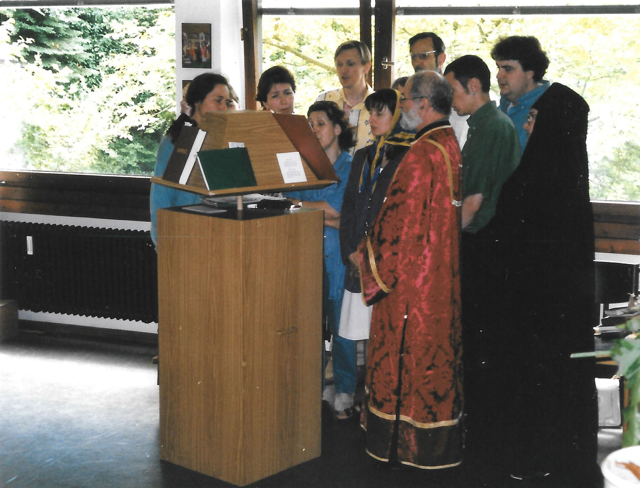 Хор под управлением Георга Ланга