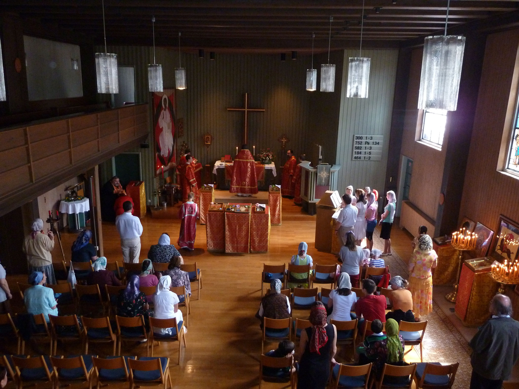 Престольный праздник в новом храме, Stuttgart-Feuerbach, 1 августа 2010 года