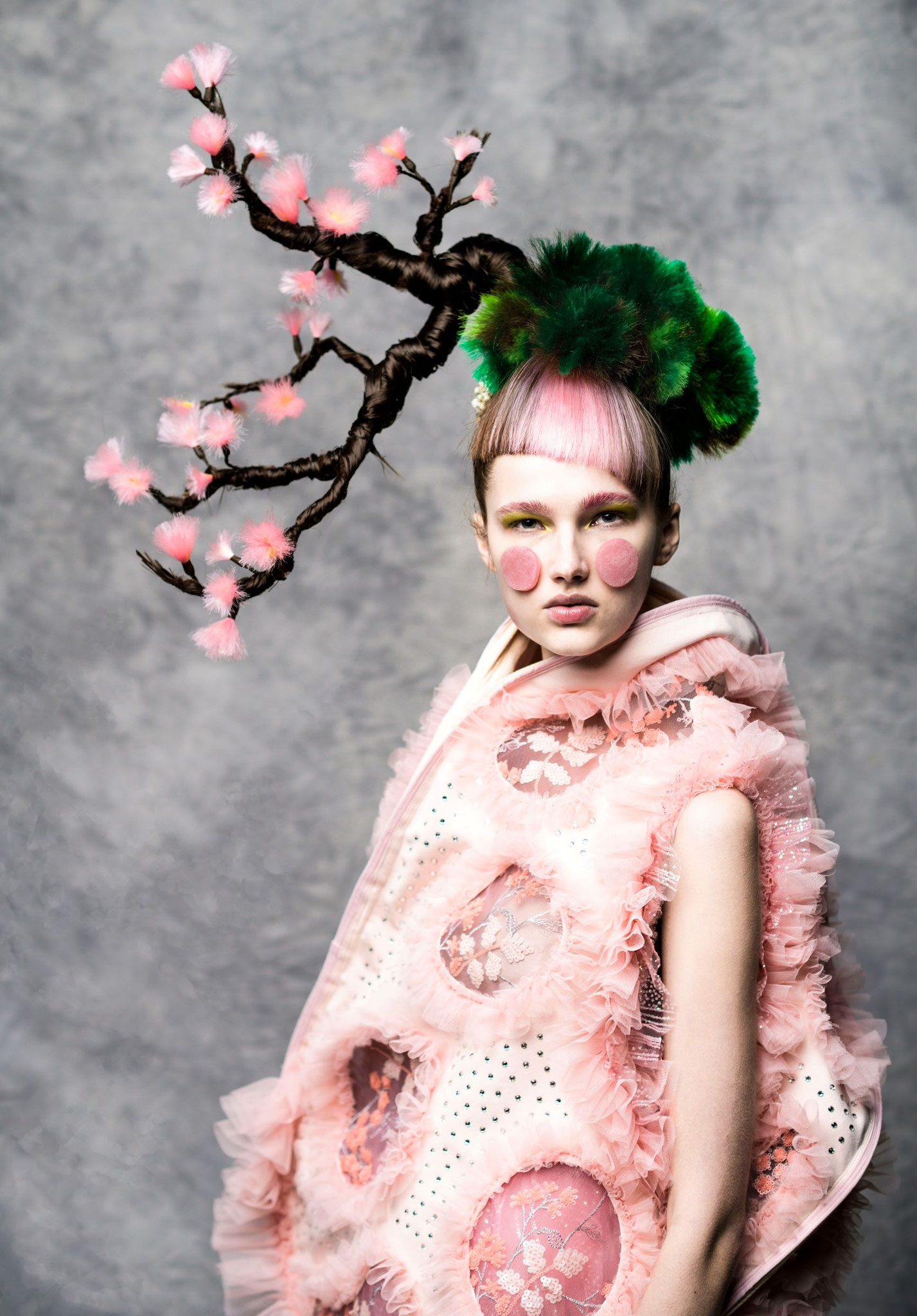 ヘアメイクアップアーティスト　ミキ　作品　アート