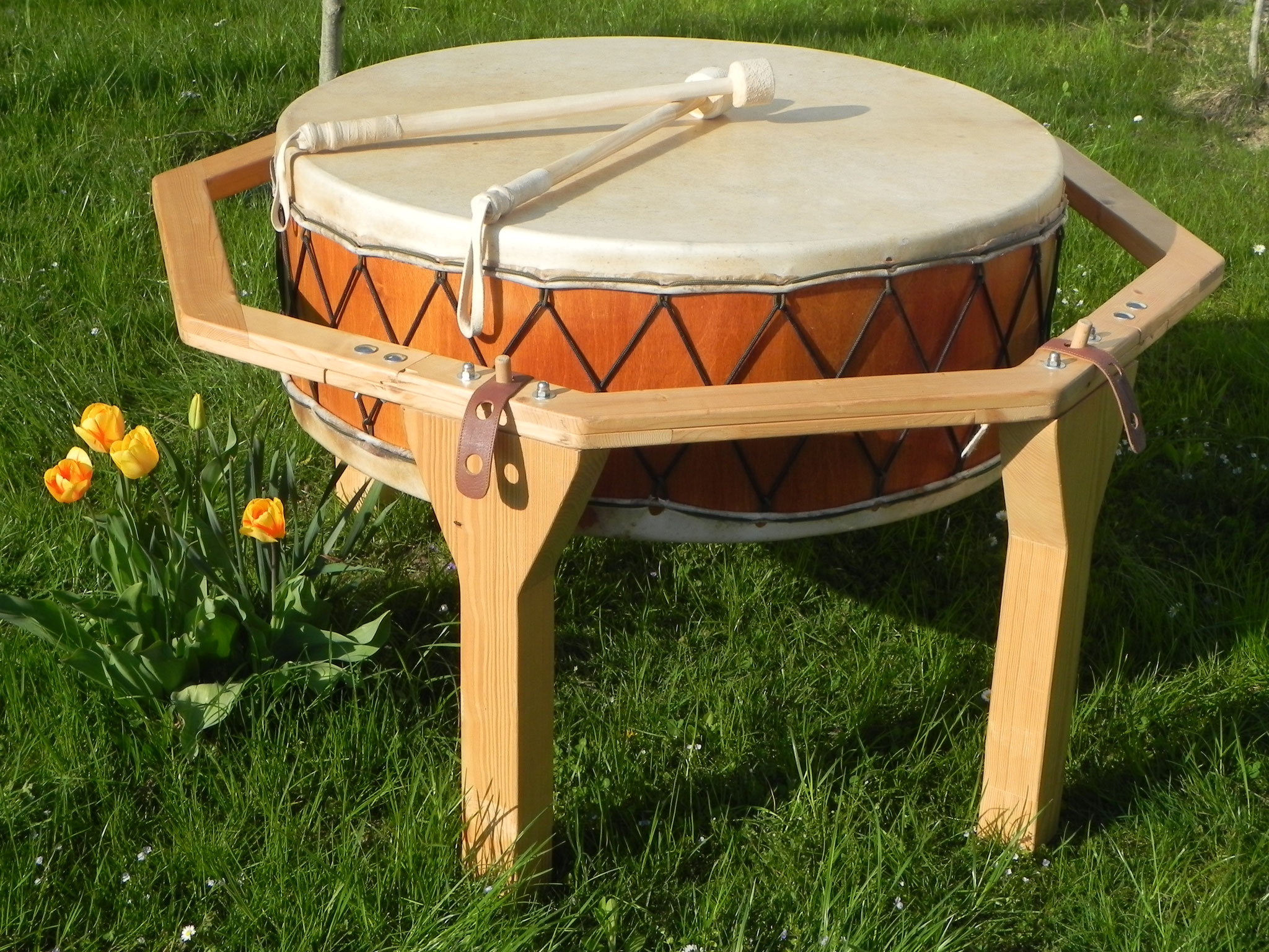 Die Pow wow Trommel - Schamanikus | schamanische Rahmentrommeln