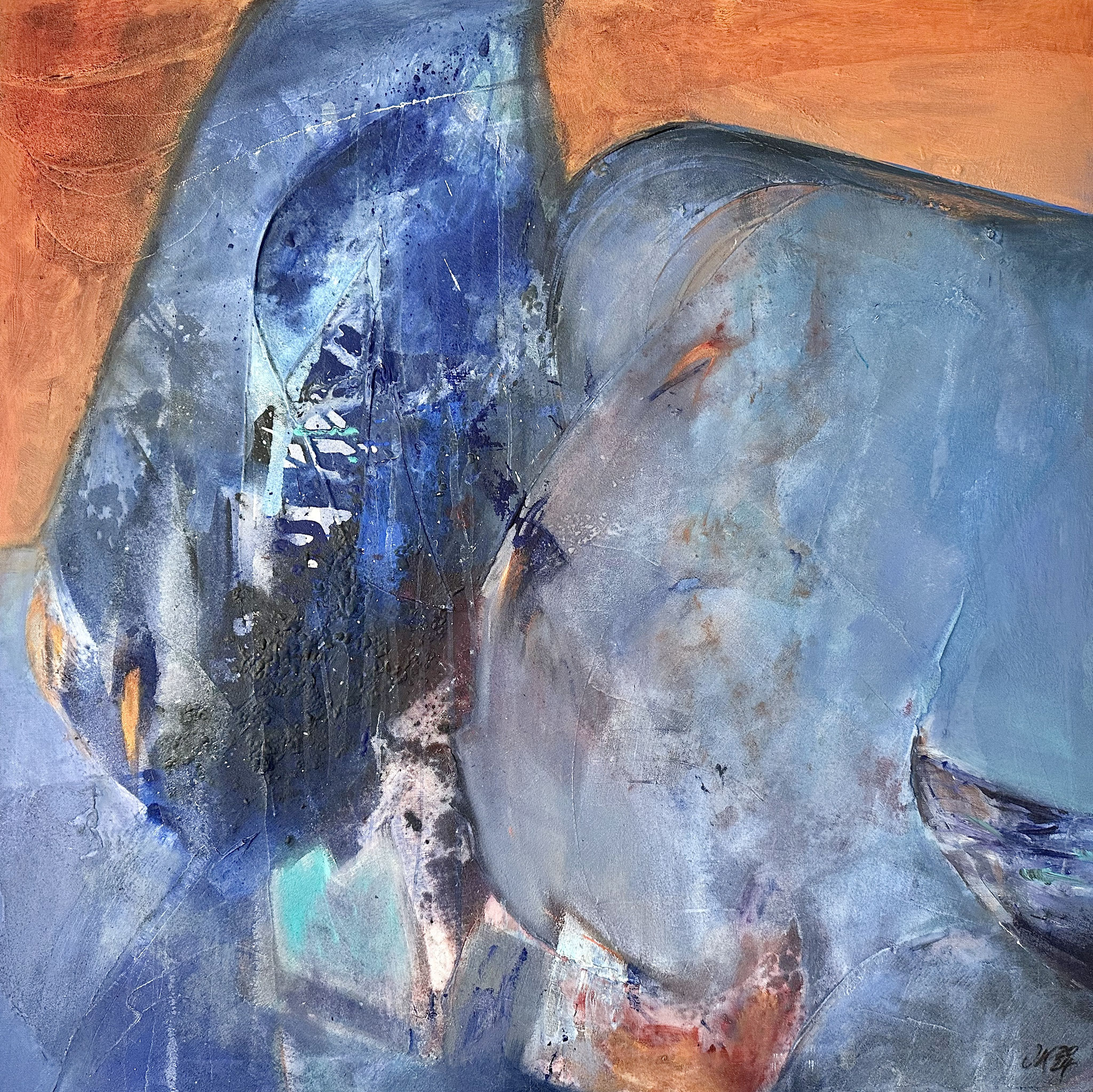 O.T., 100x100x4,5, 2024
