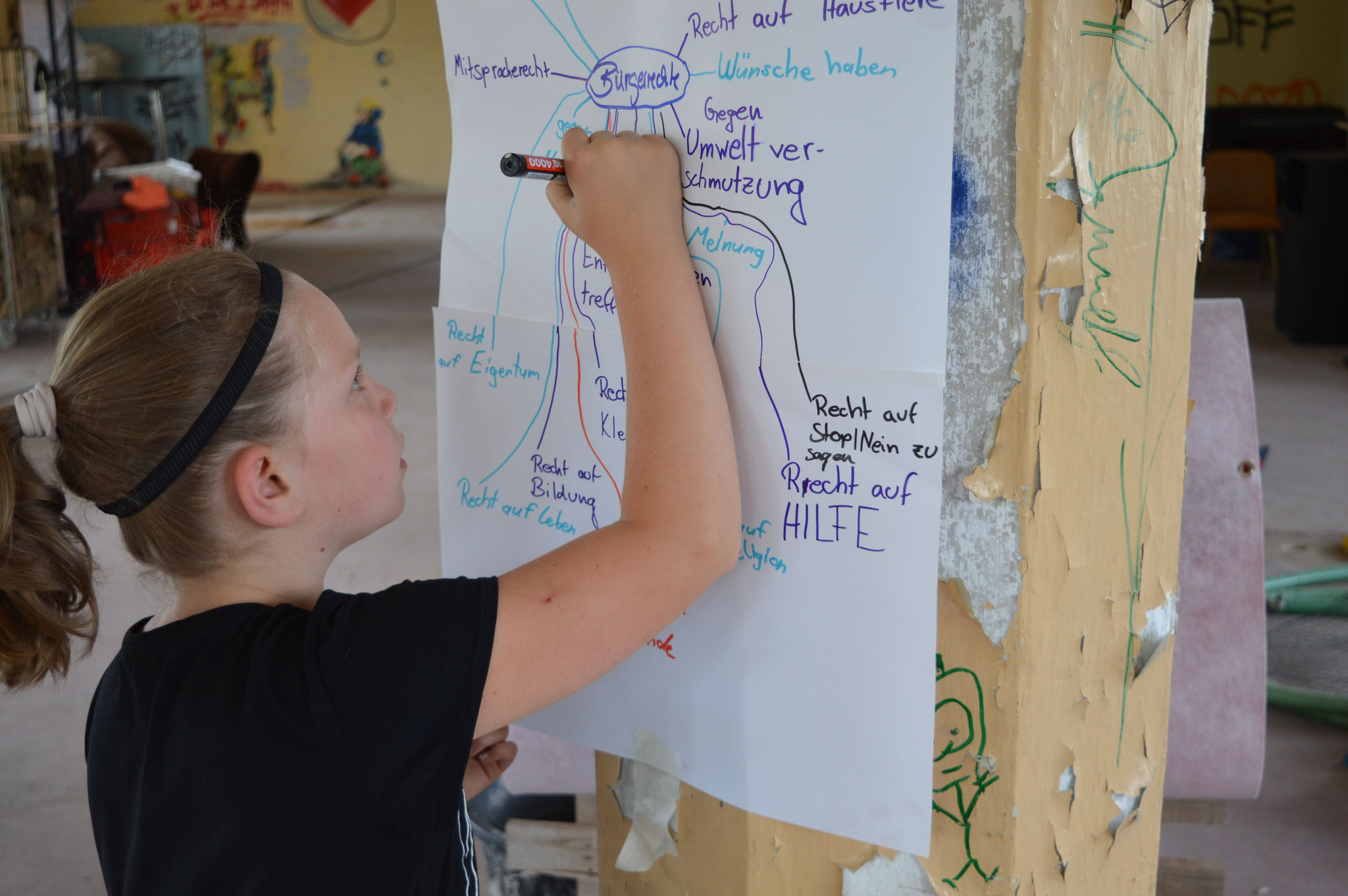 "Abgedreht", Sommerferienprojekt 2018, auf dem Gelände der Alten Spitzenfabrik (Dorf der Jugend) Grimma; in Kooperation mit dem Freizeittreff FRITZ (Grimma) und dem Schweizerhaus Püchau e.V.