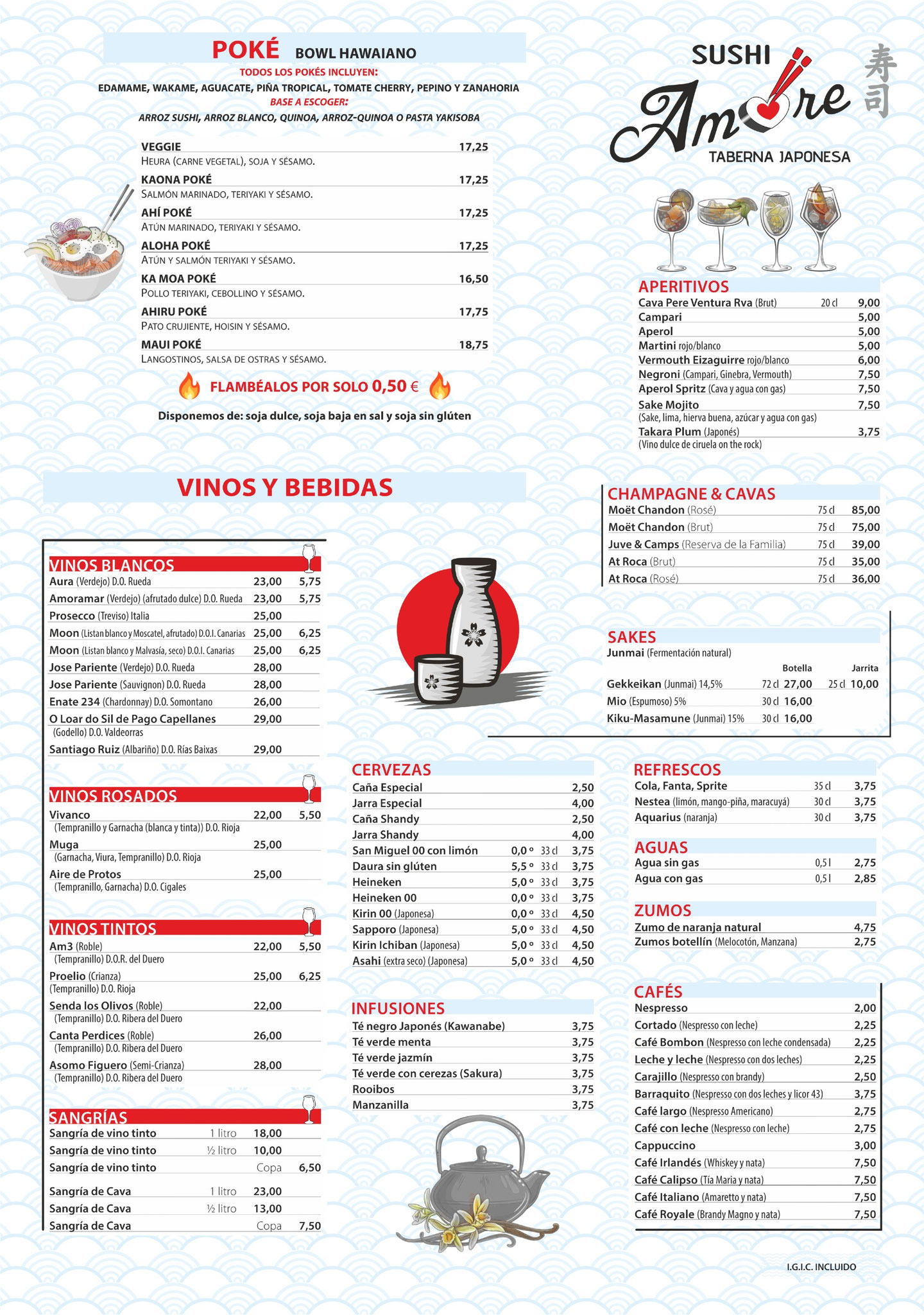 Carta Sushi Amore 2/2