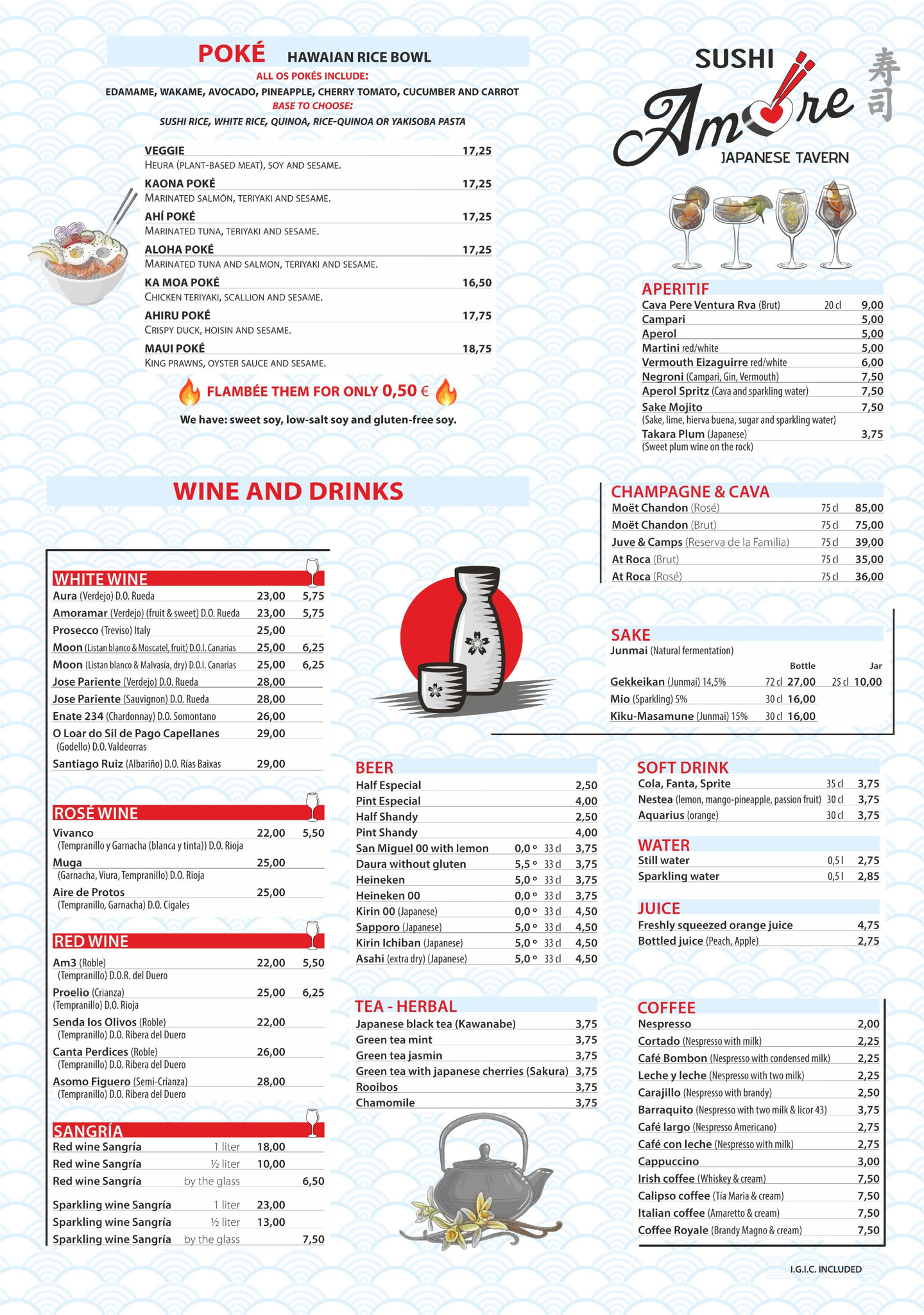 Menu 2/2 - Sushi Amore