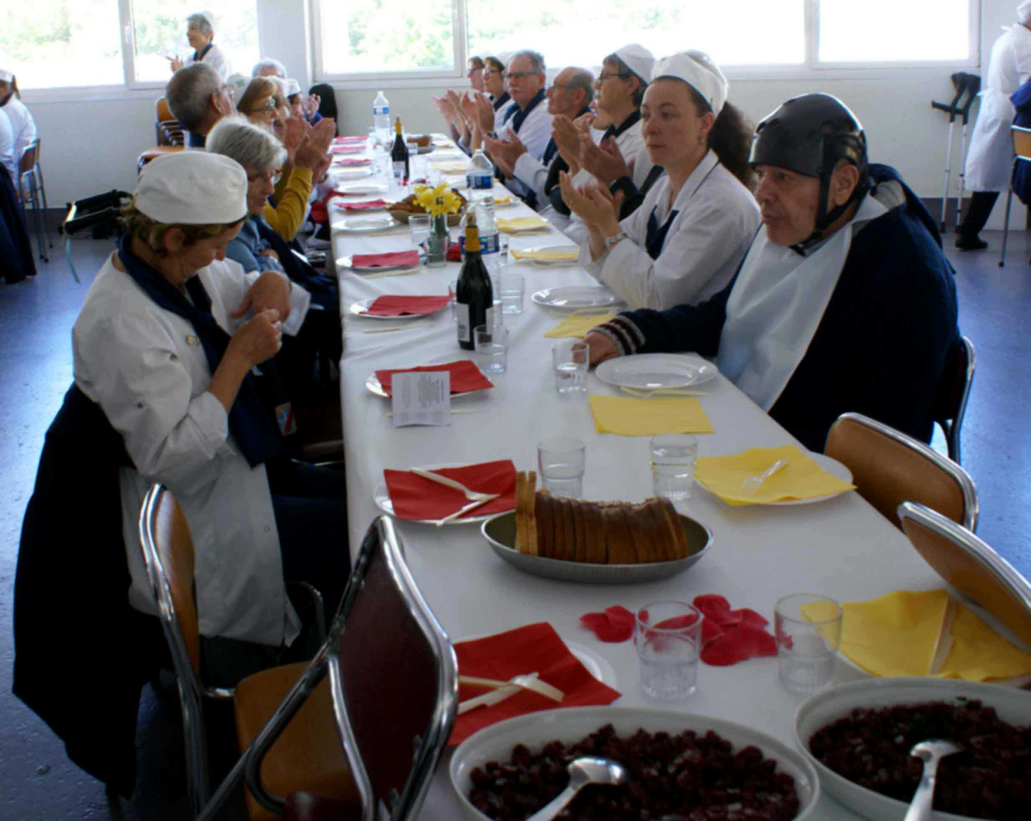 Le repas en commun