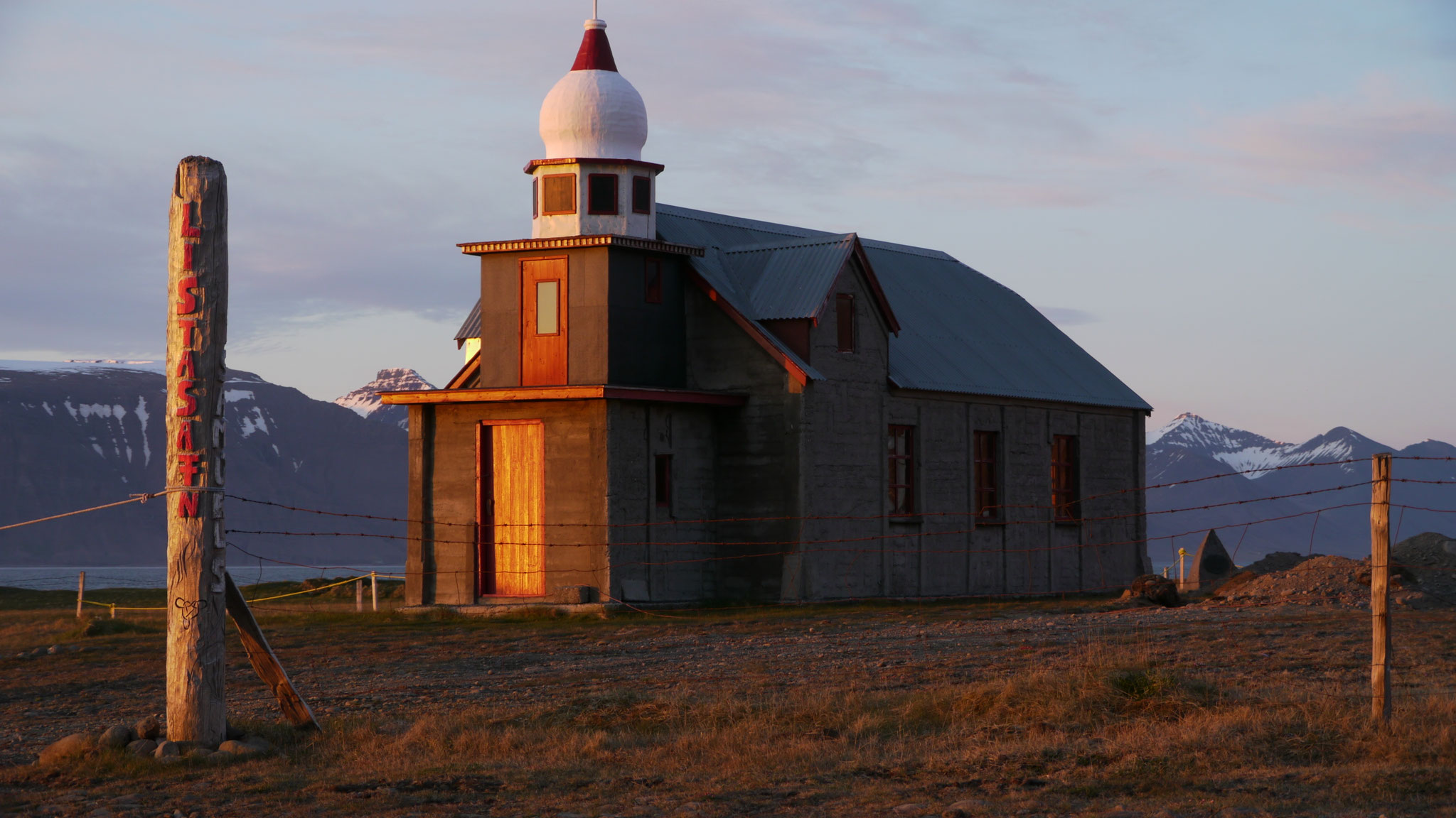 Church in the evening light 2011