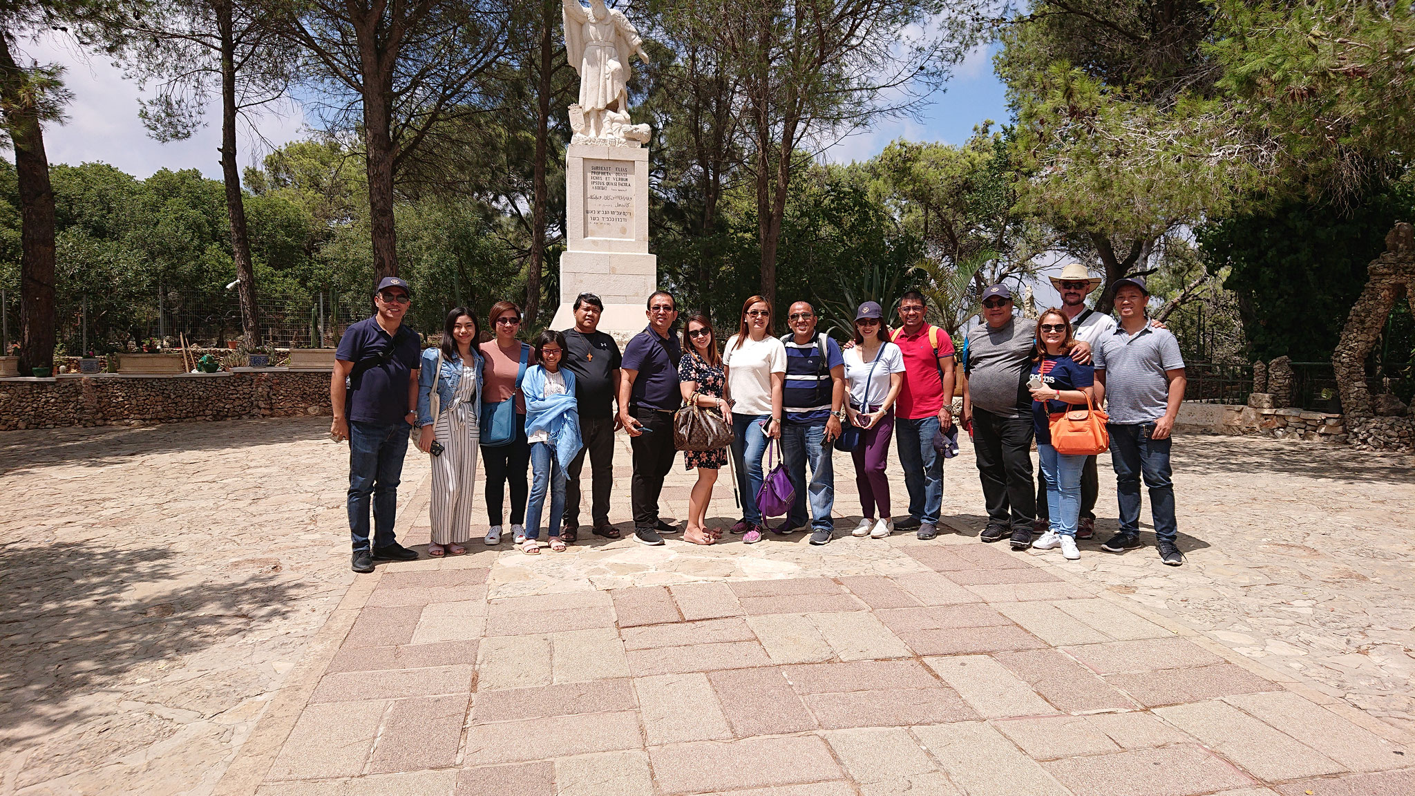  A Group from Philippines on Mount Carmel, 2019
