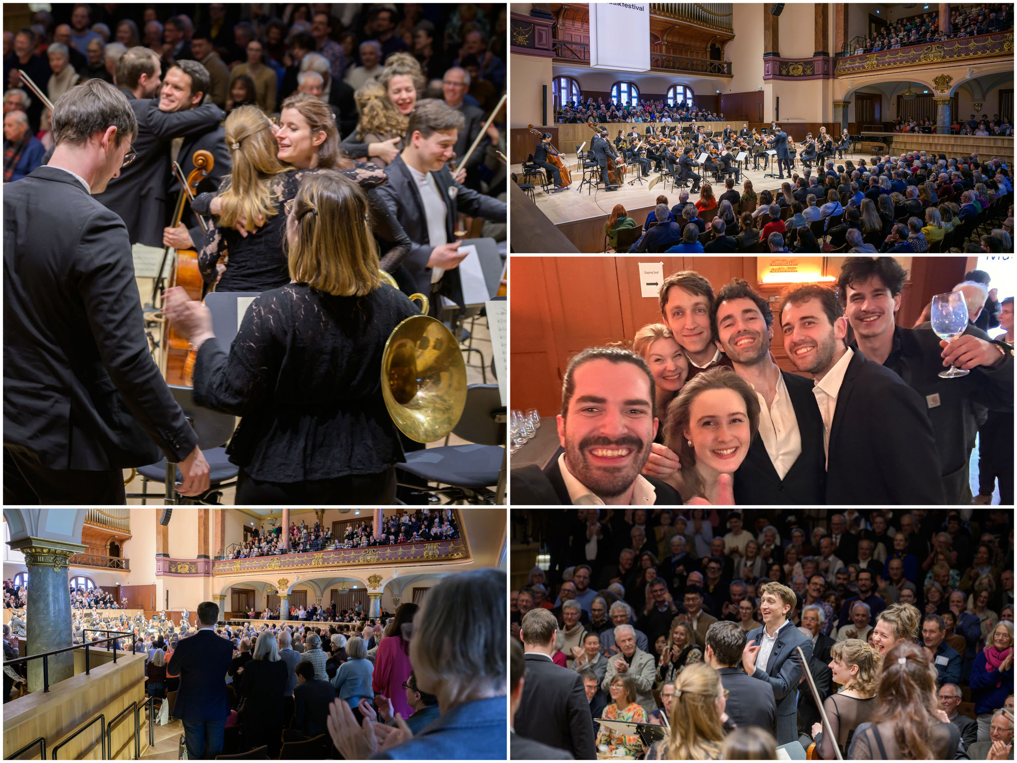 Gemeinsam mit der "Trintiy Sinfonia" und Fabian Müller wurde außerdem die frisch renovierte Stadthalle beim Heidelberger Frühling eingeweiht!