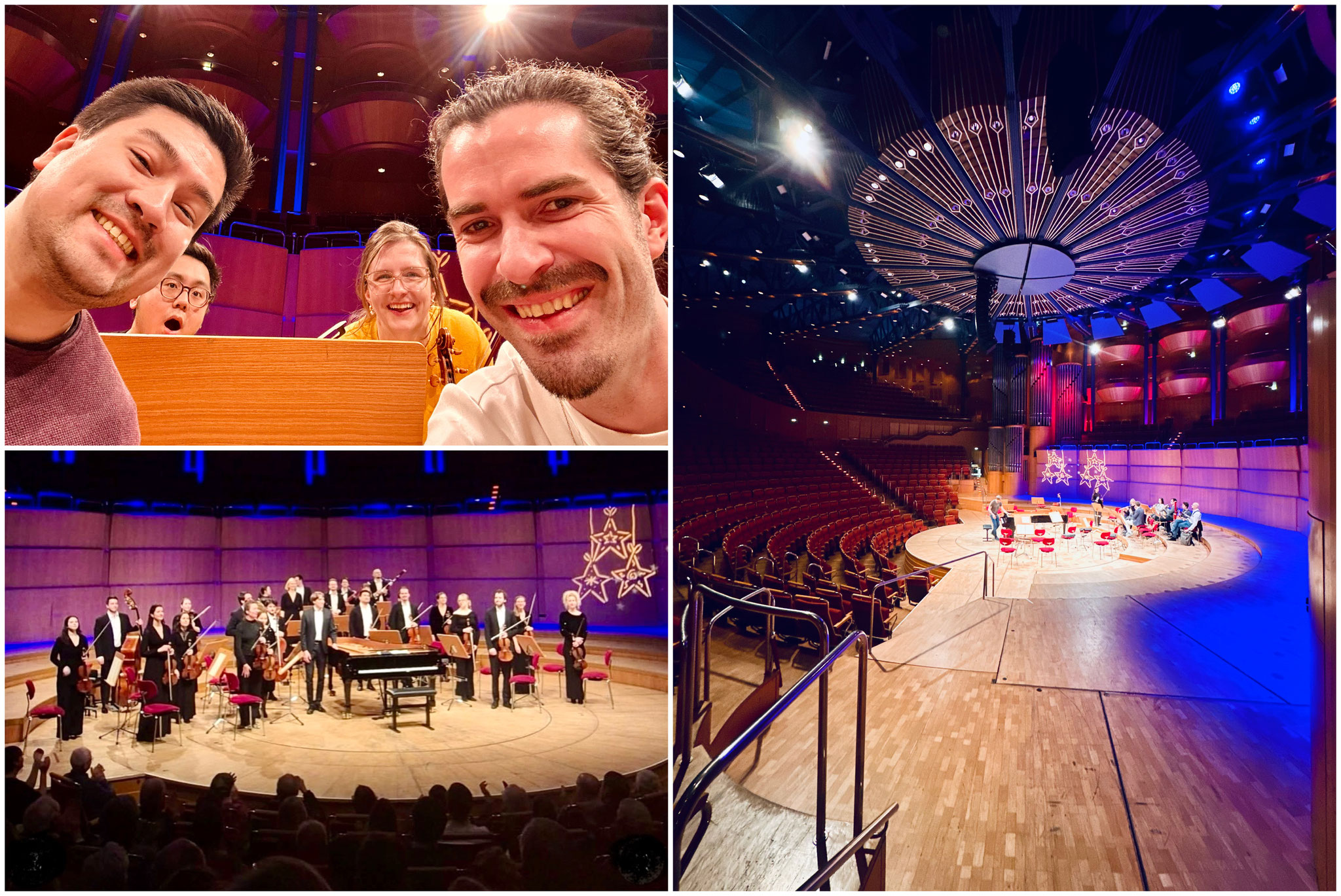 Und auch ein anderes Projekt verspricht vielversprechend zu werden: die vom Aris Quartett mitgegründete "Trinity Sinfonia" begeisterte in der Kölner Philharmonie!