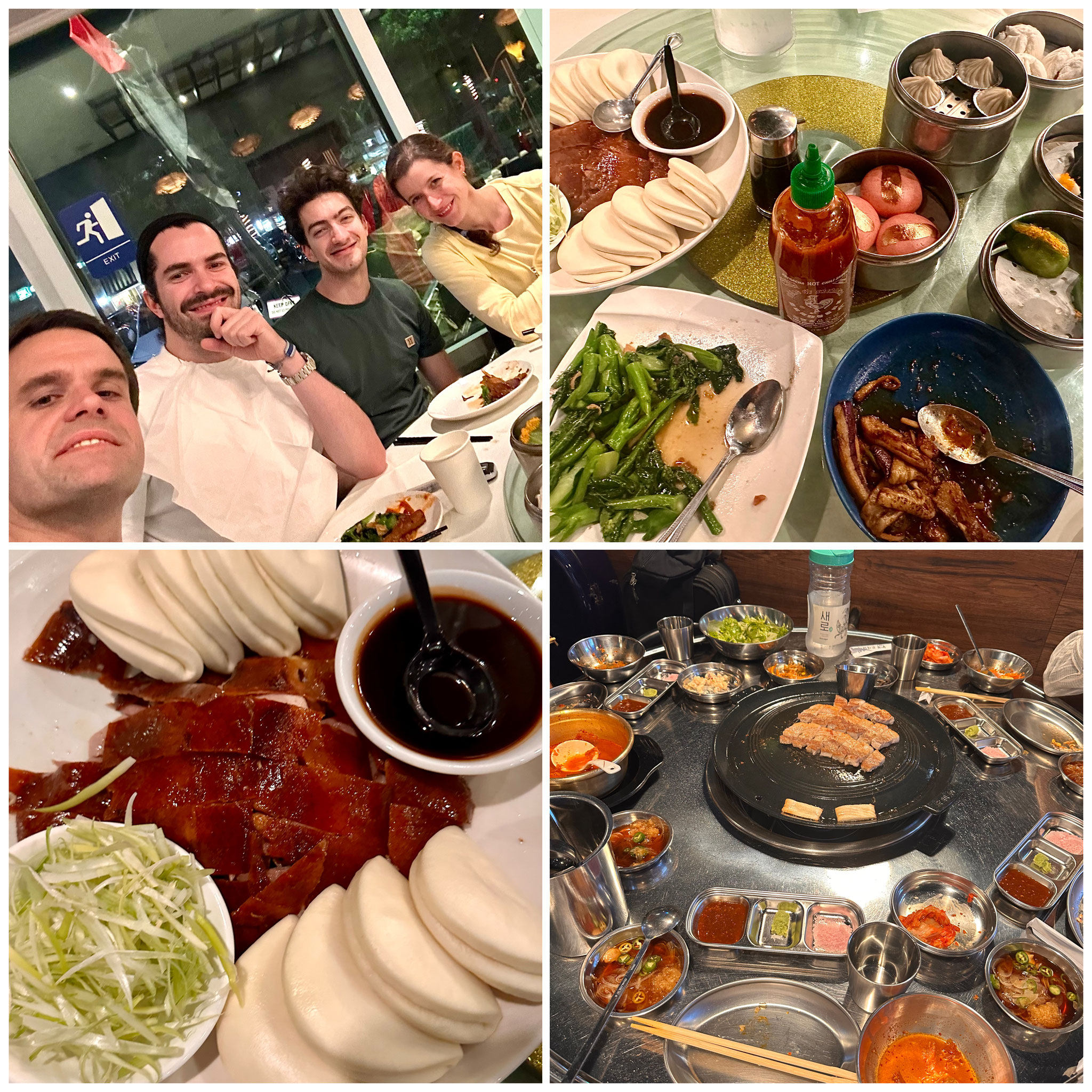 However, the best food is in L.A. – as violinist Stephen Waarts impressively demonstrated to the Aris Quartet!