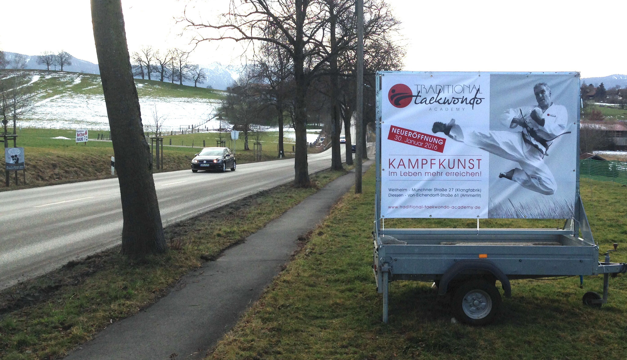 Banner Aufhängen Banner Aufhängen