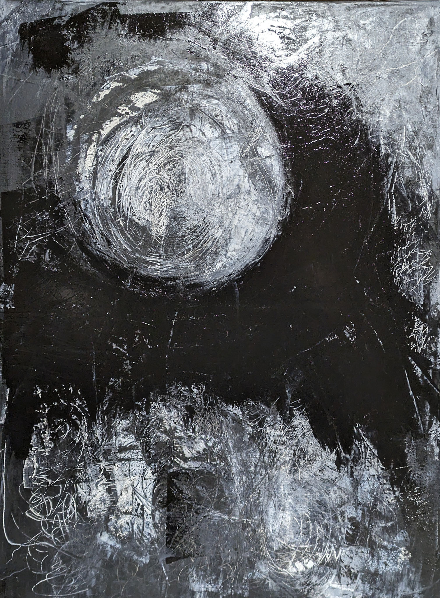 Nr.243 ohne Titel , Öl auf leinwand , 50 x70 cm , 2024