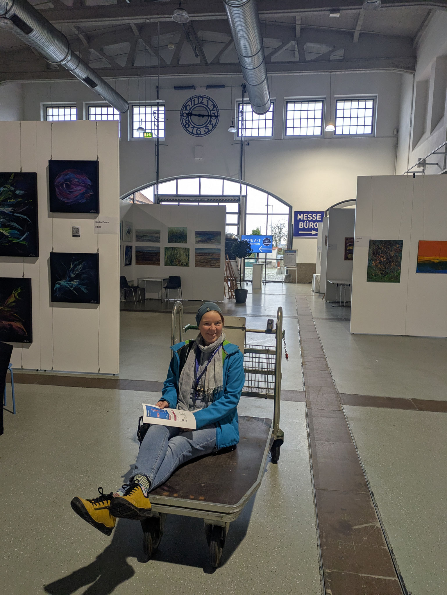 Spazierfahrt durch die Halle 2 ©acksteiner.eu