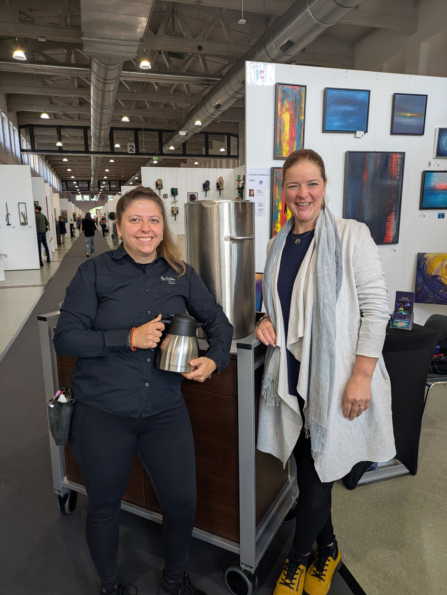 Danke an das Messeteam und den Kaffeservice am Morgen :-) ©acksteiner.eu