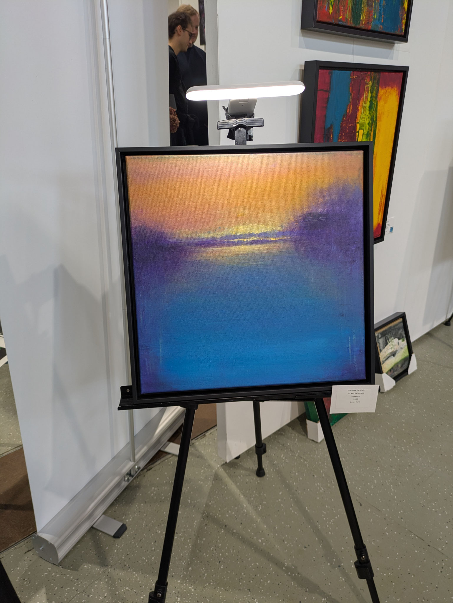 ©acksteiner.eu - Balance im Licht - 2025 - 40x40cm 