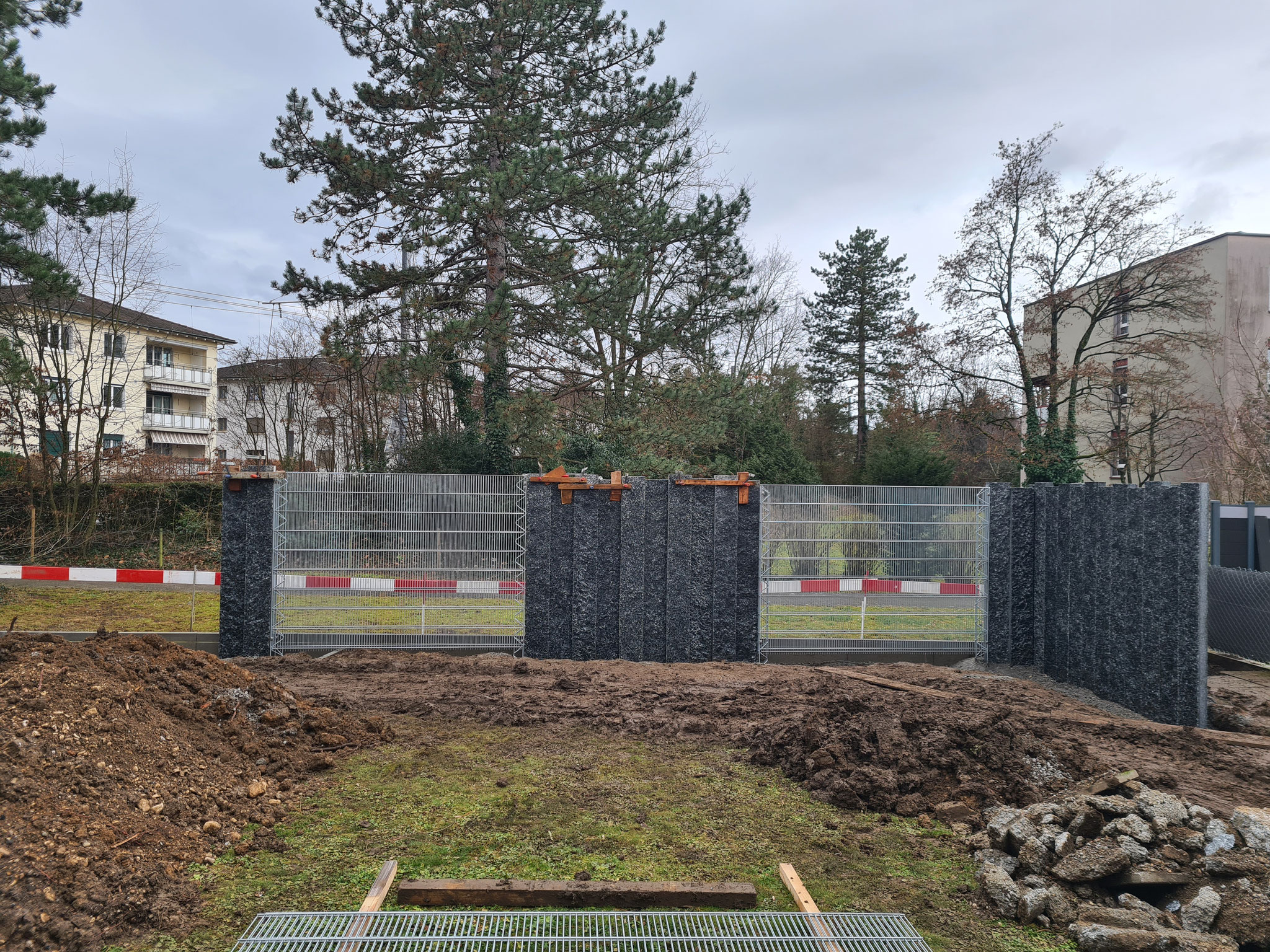 Während den Arbeiten
