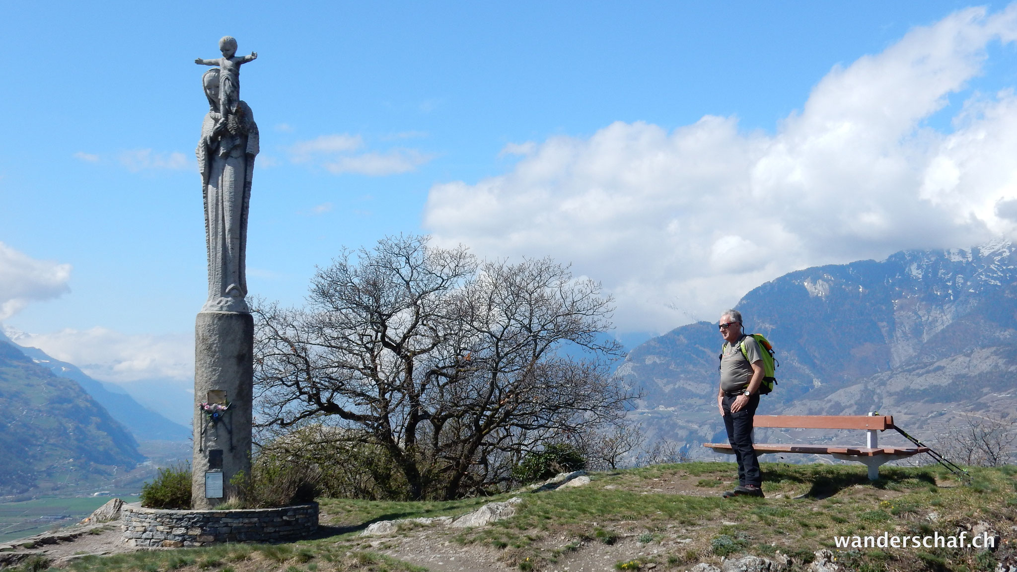 tolle Aussicht vom Mont d'Orge