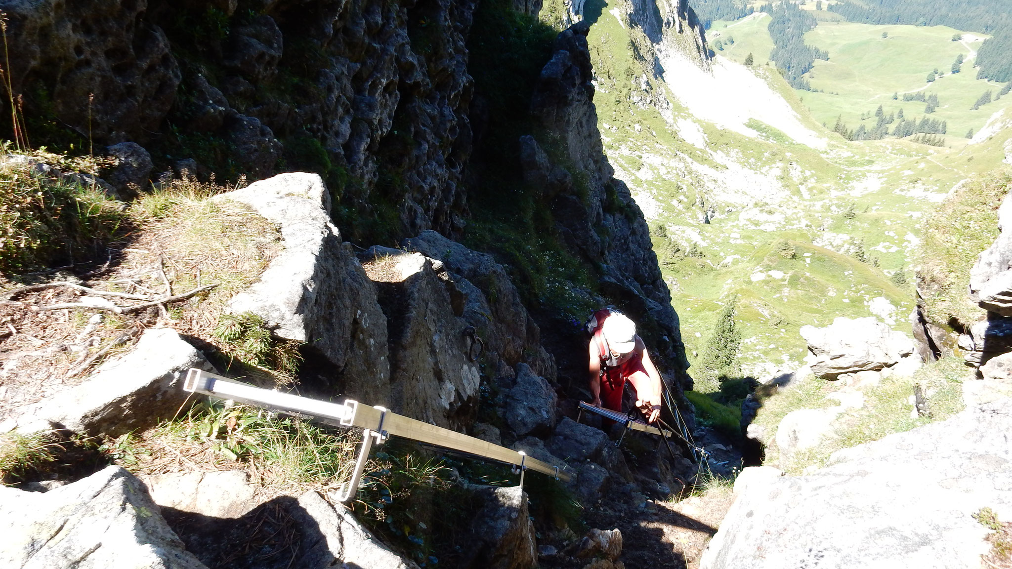 Weiterweg Richtung Hohgant West Gipfel