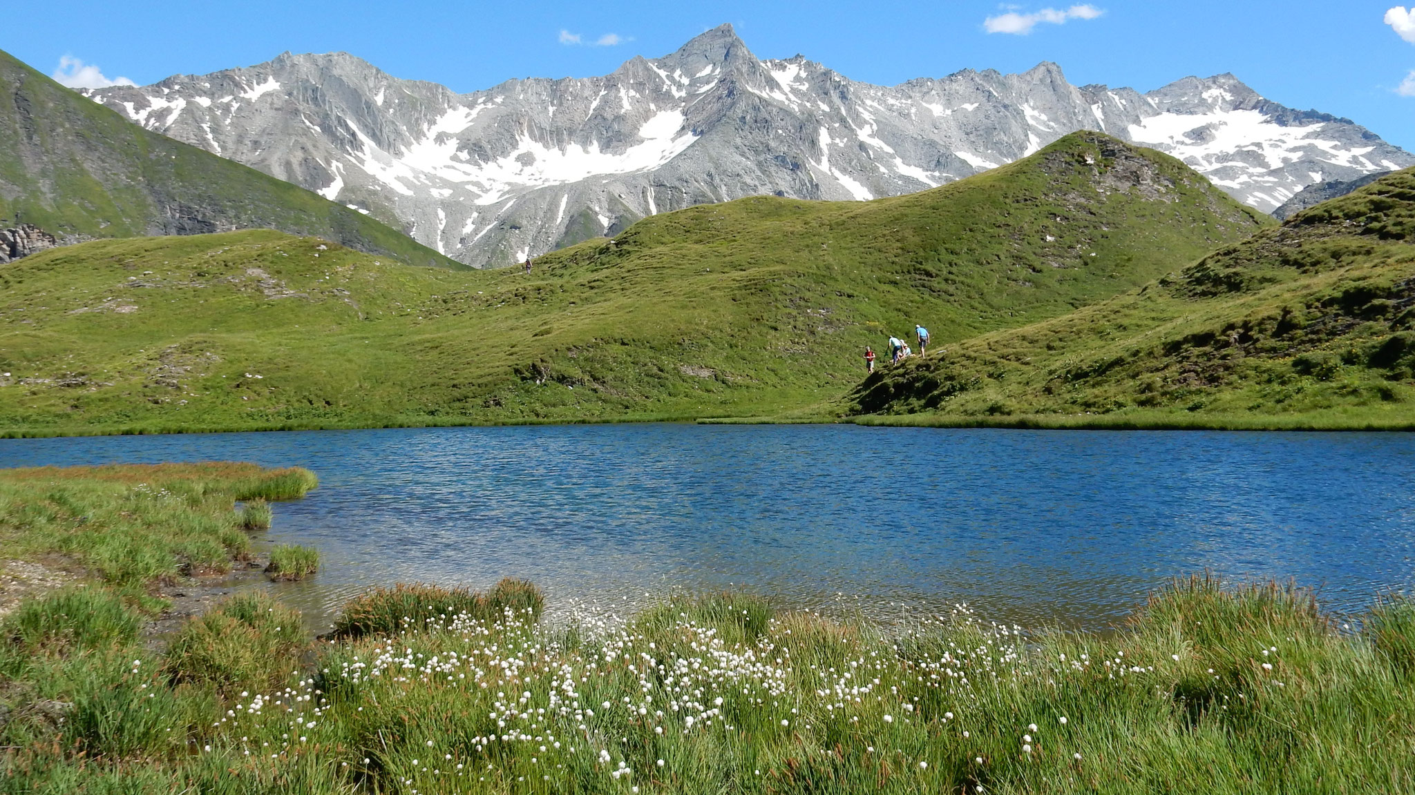 Badevergnügen in der Nähe der Hütte