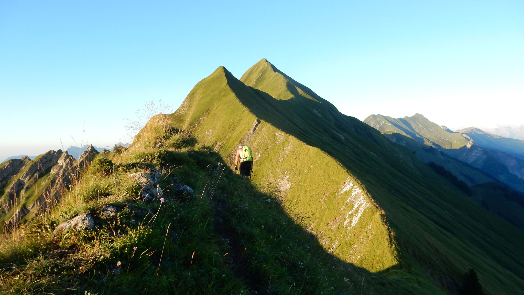 unterwegs Richtung Tannhorn