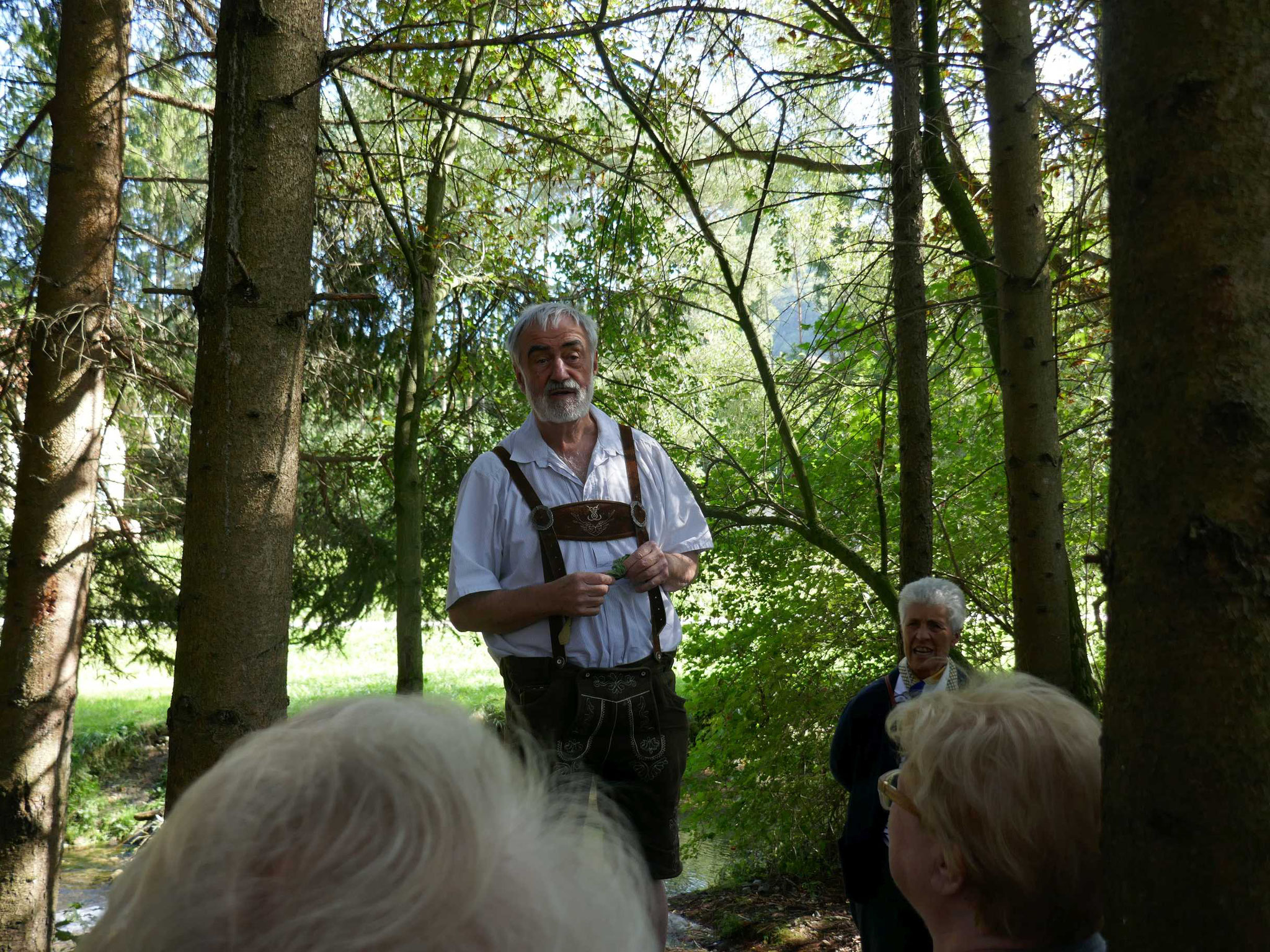 Steinschaler Naturgarten-Führung mit Johann Weiß