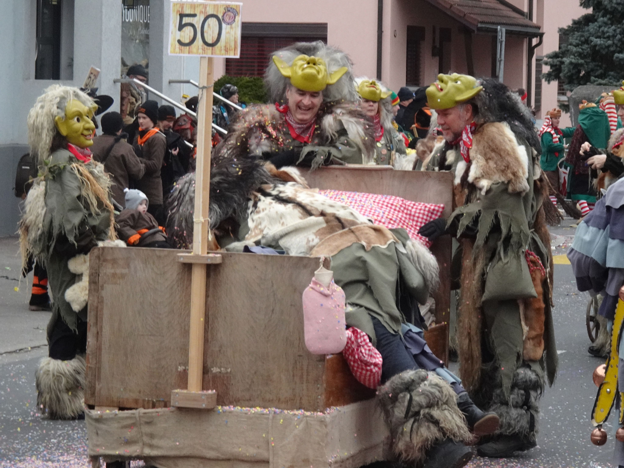 Startschwiergigkeiten sind ganz normal am ersten Umzug