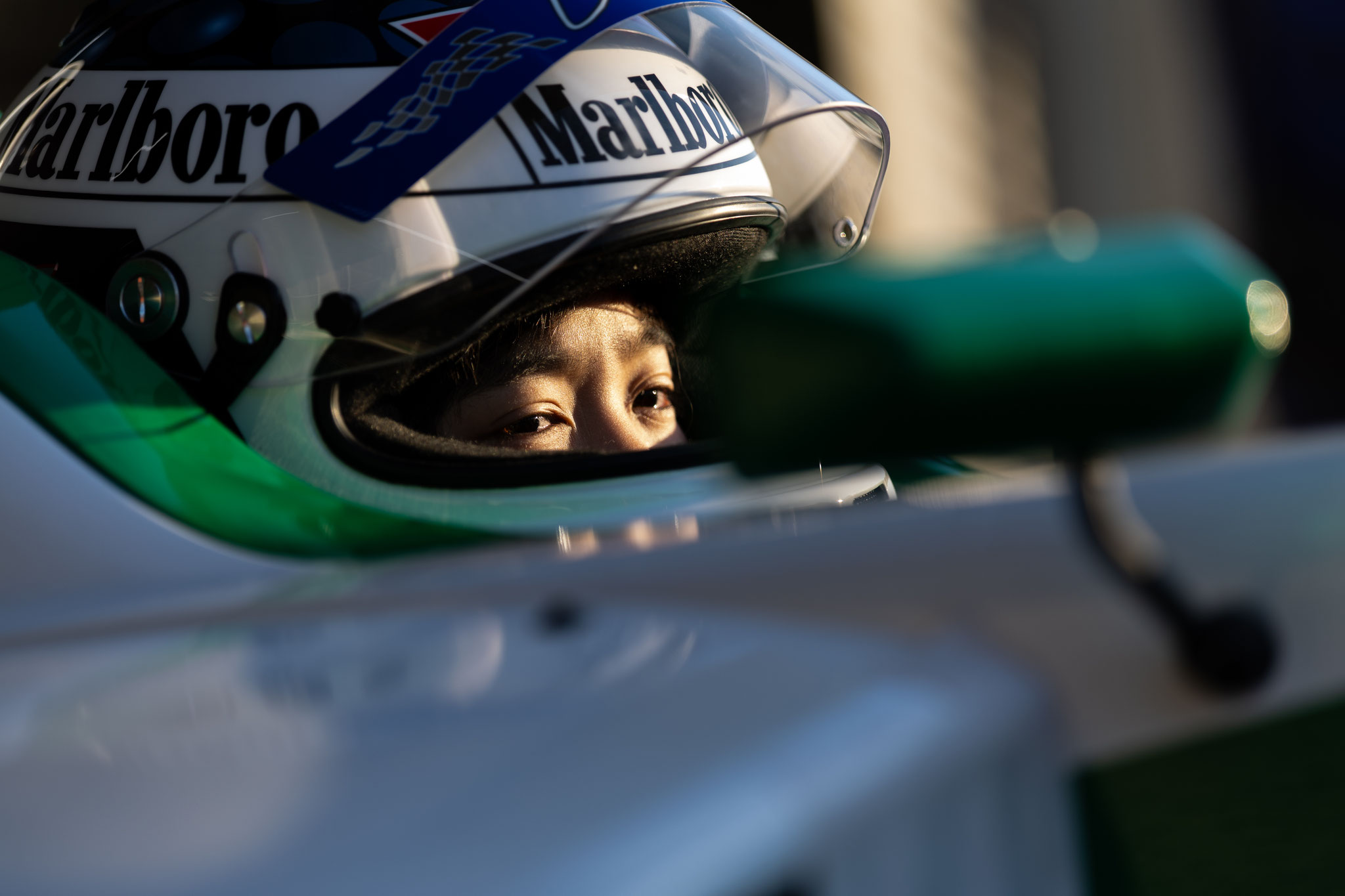 現役小学生ドライバー玉田創一郎選手によるF4デモ走行