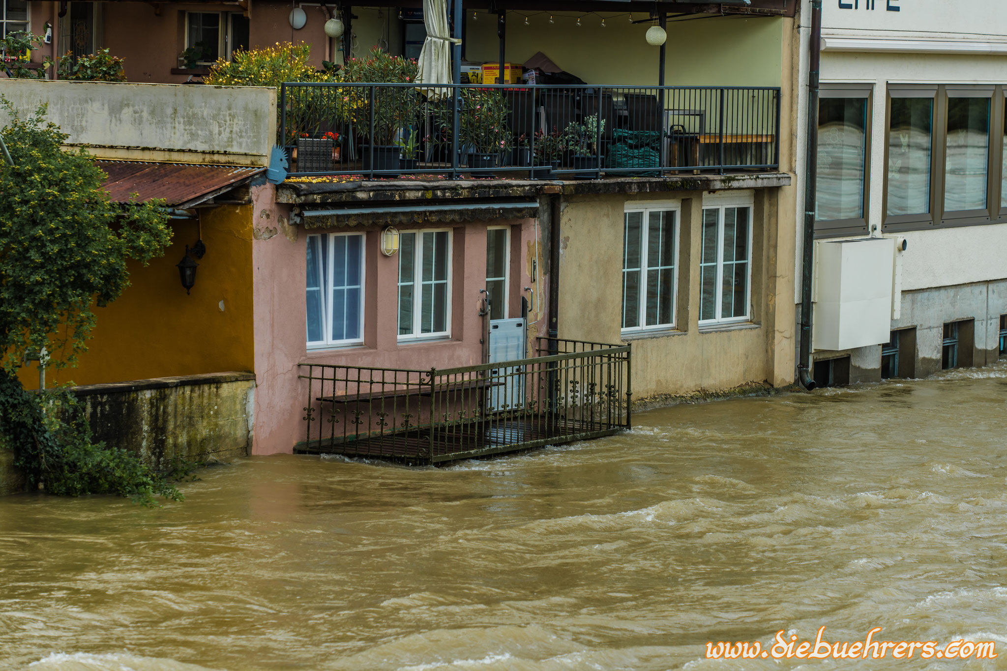 15. Juli 2021 Hochwasser am Rhein bei Rheinfelden diebuehrers Das Onlinemagazin für