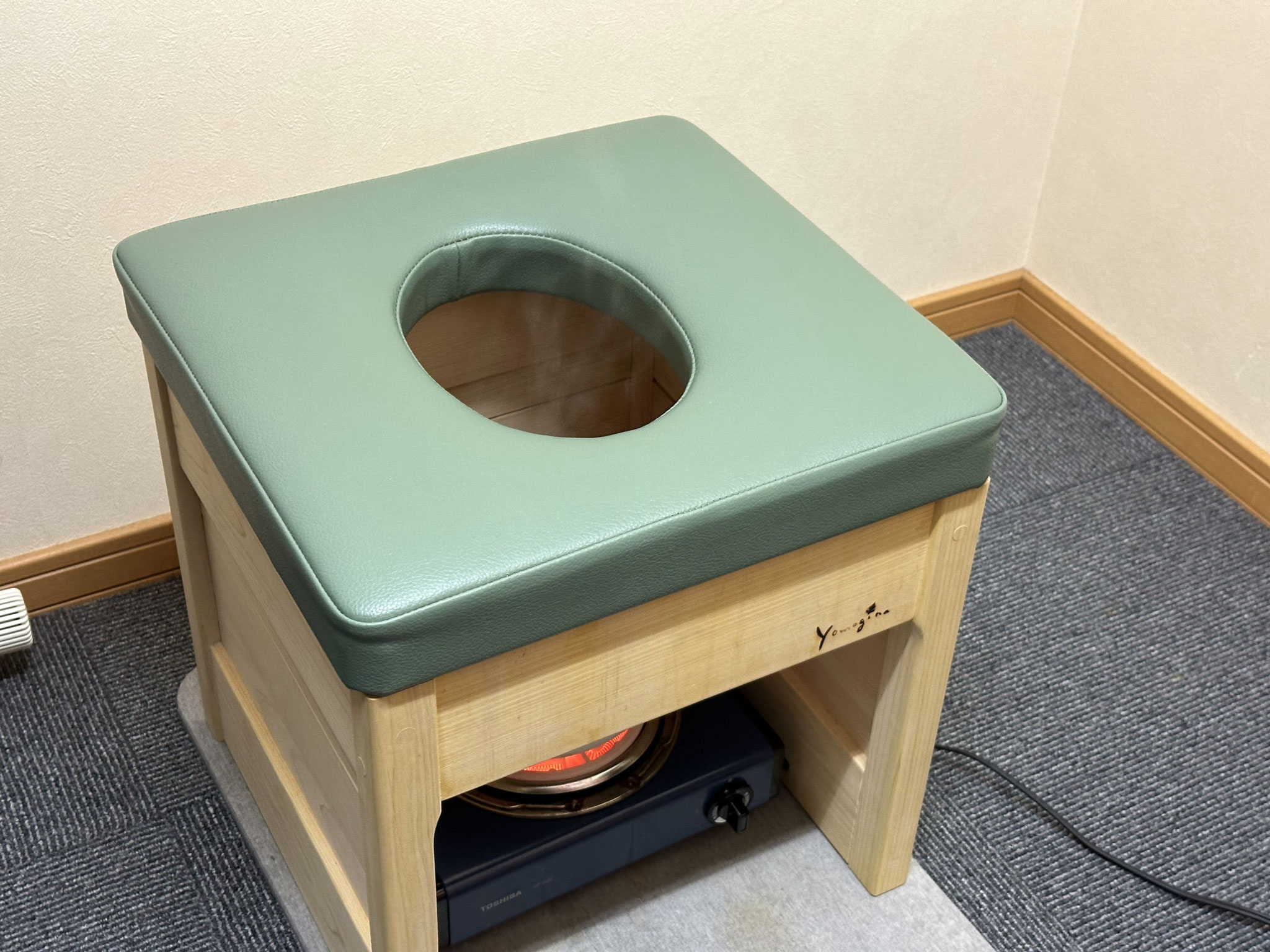 暖かいスチームがほわほわ♨︎