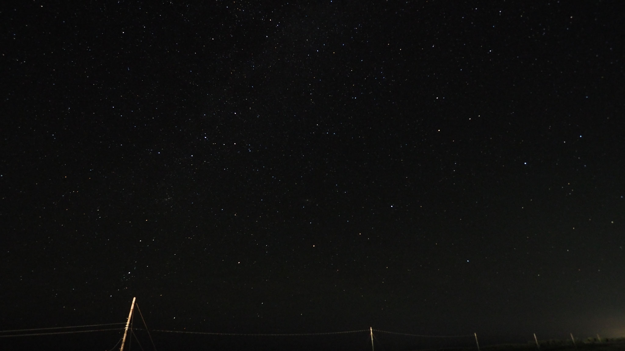 満天の星空も自慢です