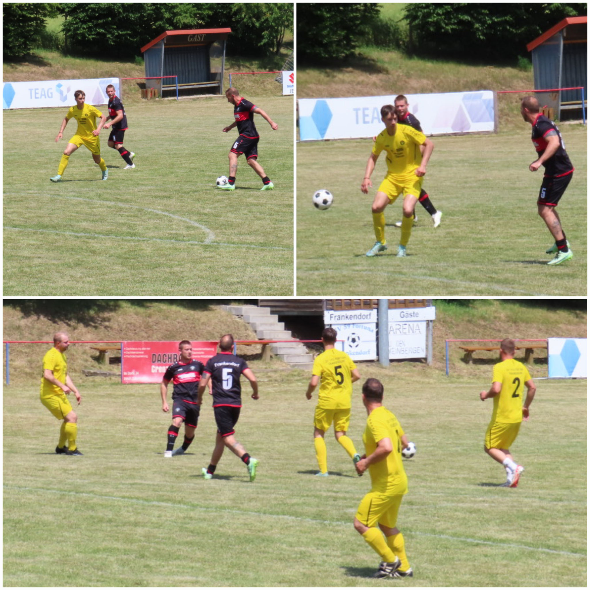 Spiel der Männermannschaft