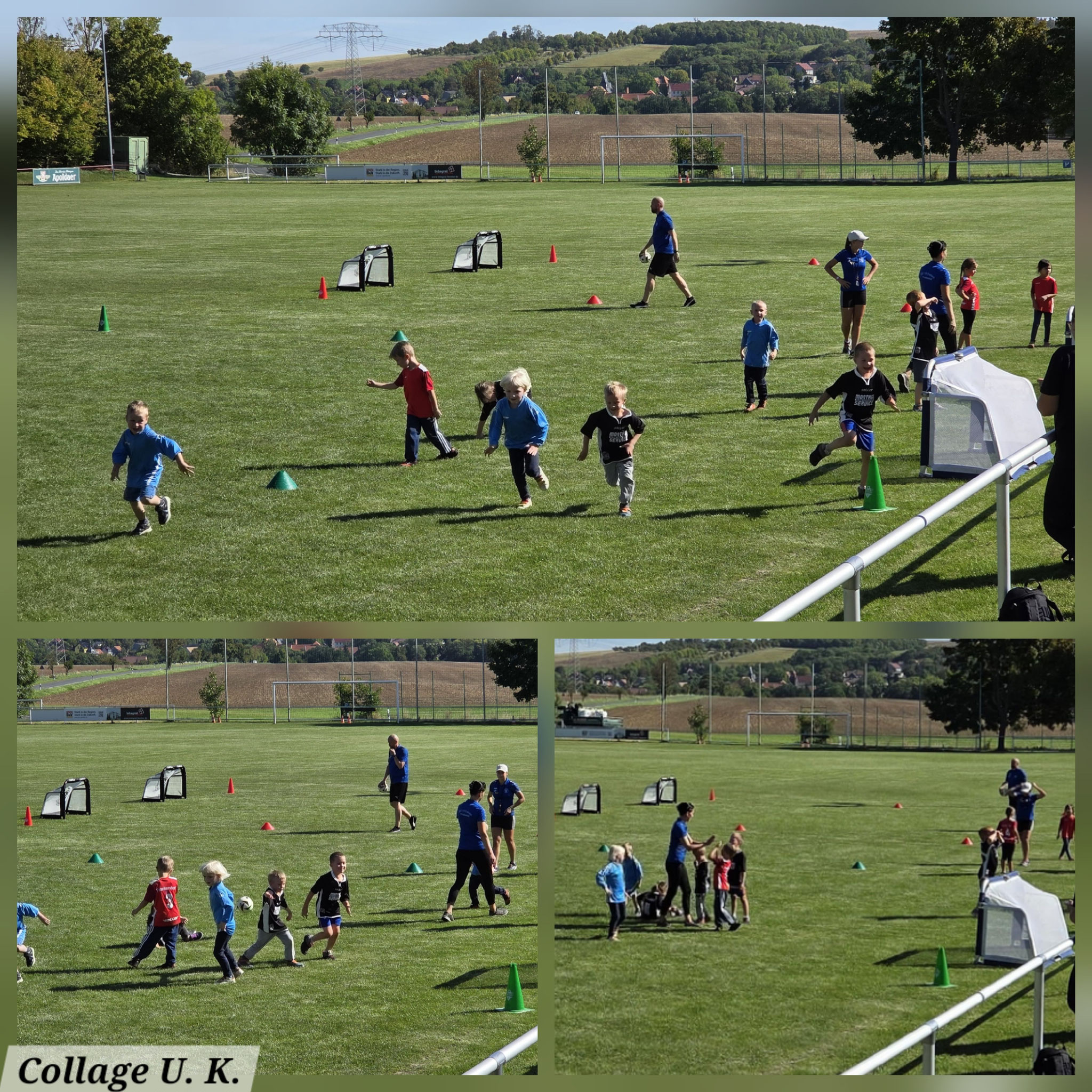 Abschlussspiel "Klein gegen Groß"