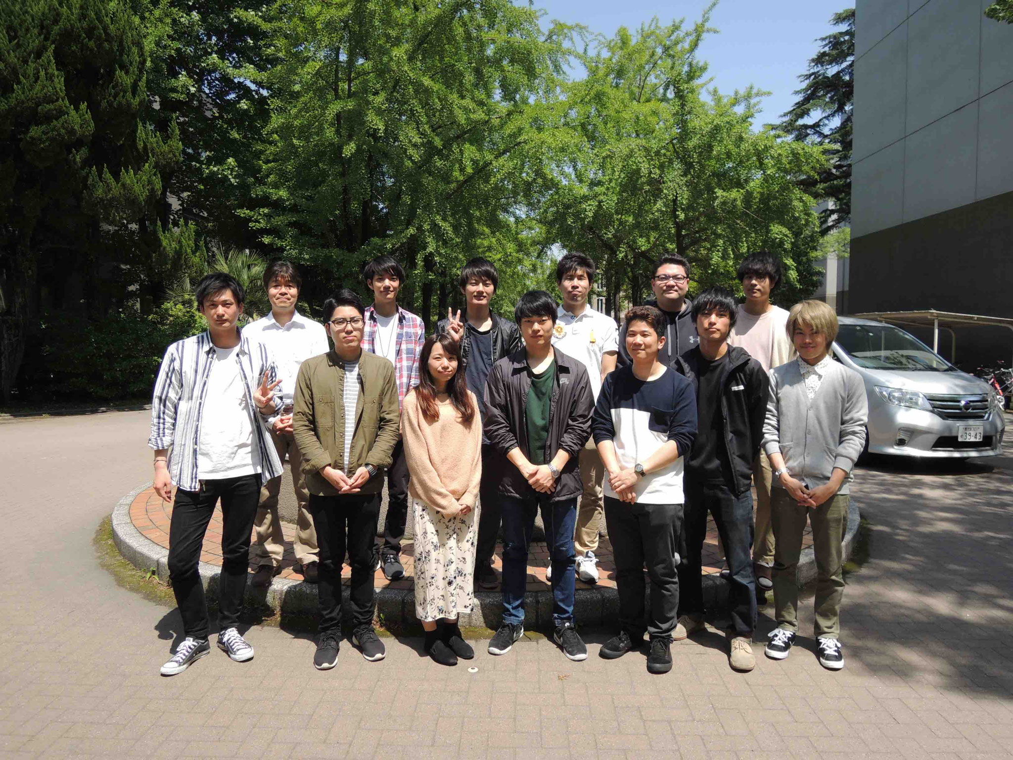 卒業・修了アルバム用写真撮影（2018.5.14）