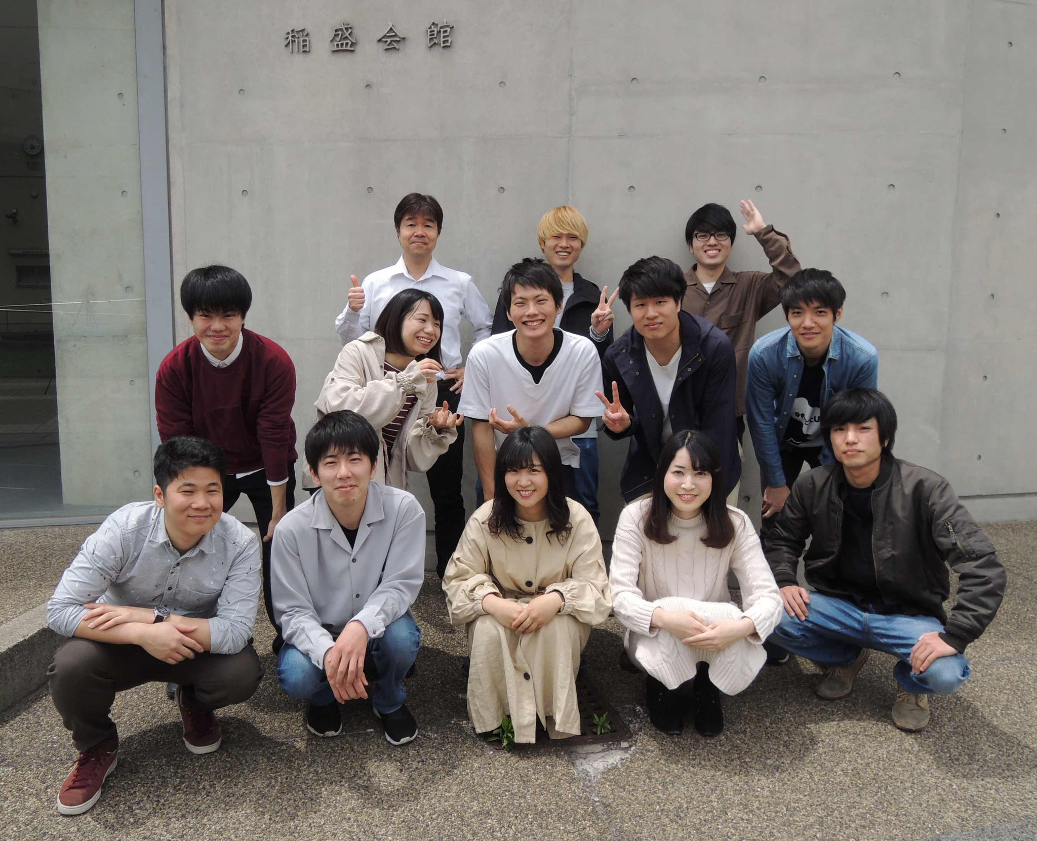 卒業・修了アルバム用写真撮影（2019.5.8）
