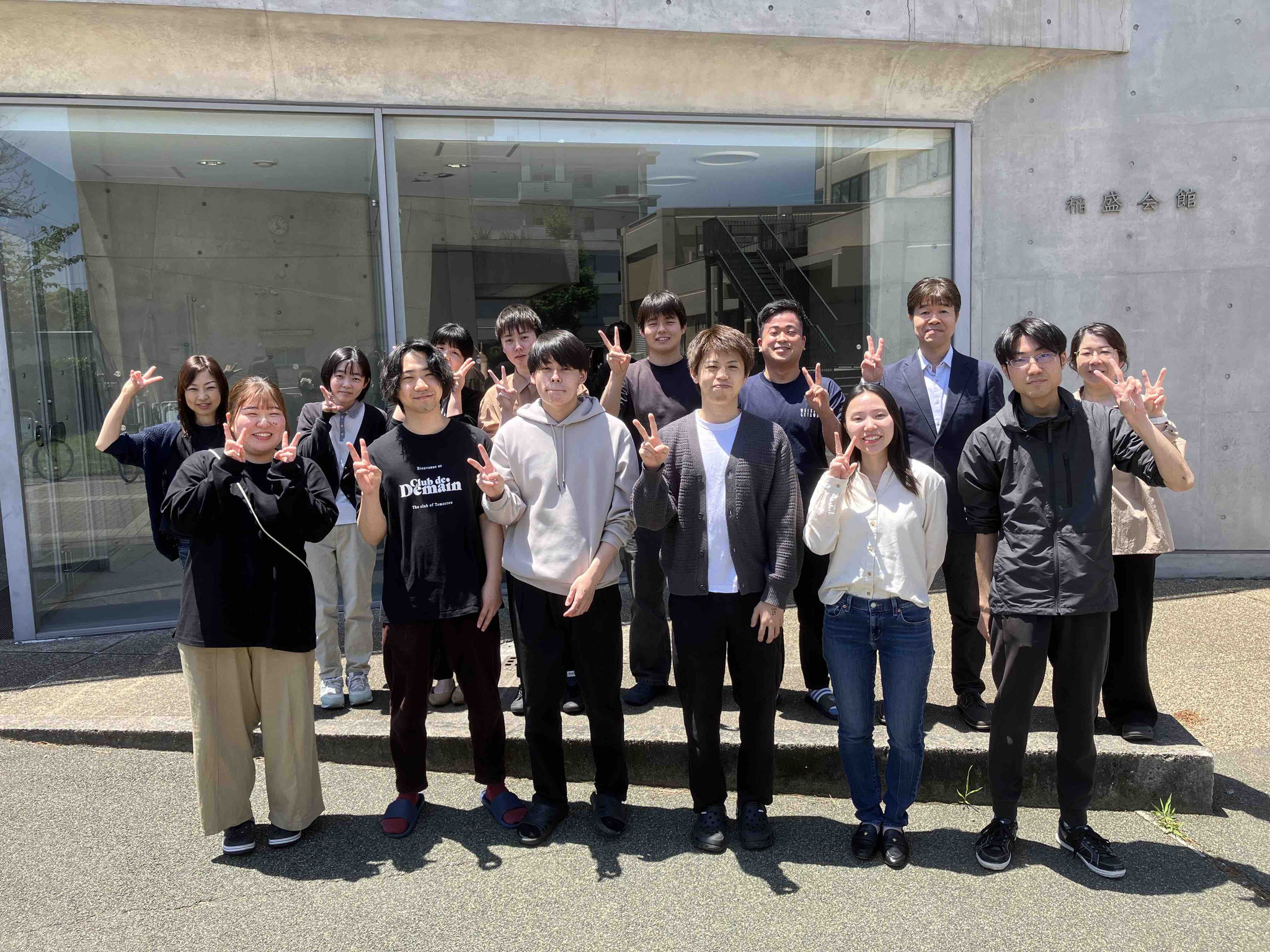 卒業・修了アルバム用写真撮影（2024.5.10）