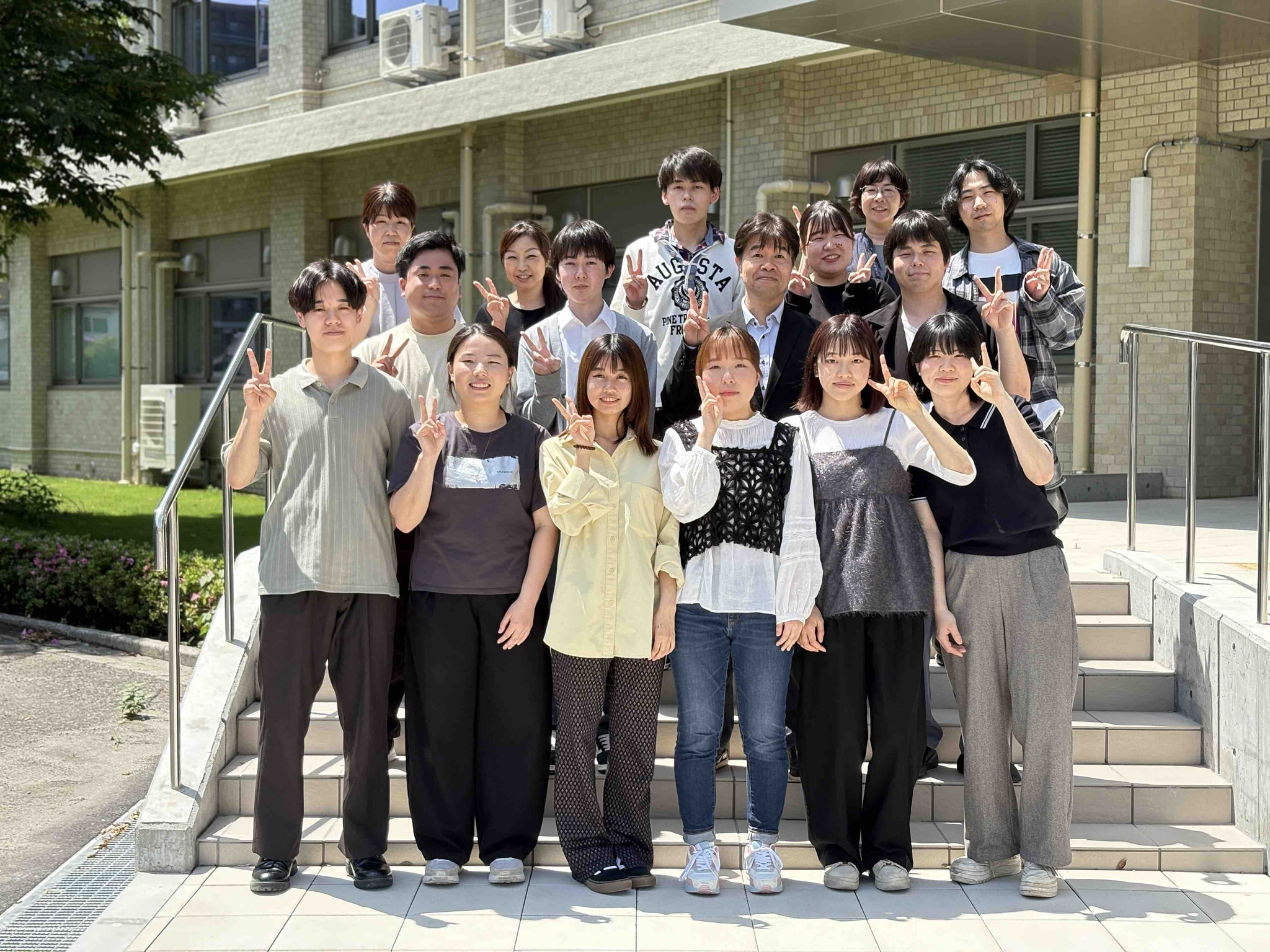 卒業・修了アルバム用写真撮影（2025.5.22）