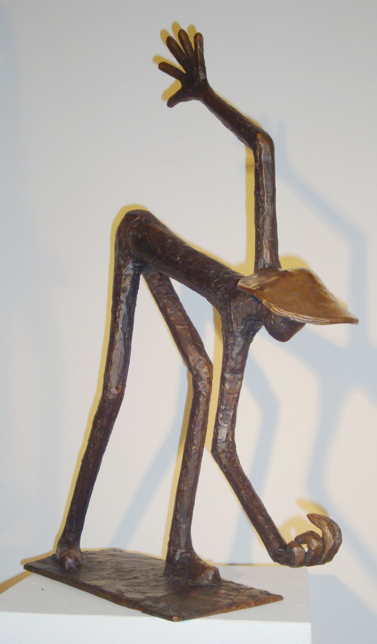 "Begrüßung" - Bronze - 42x56 cm