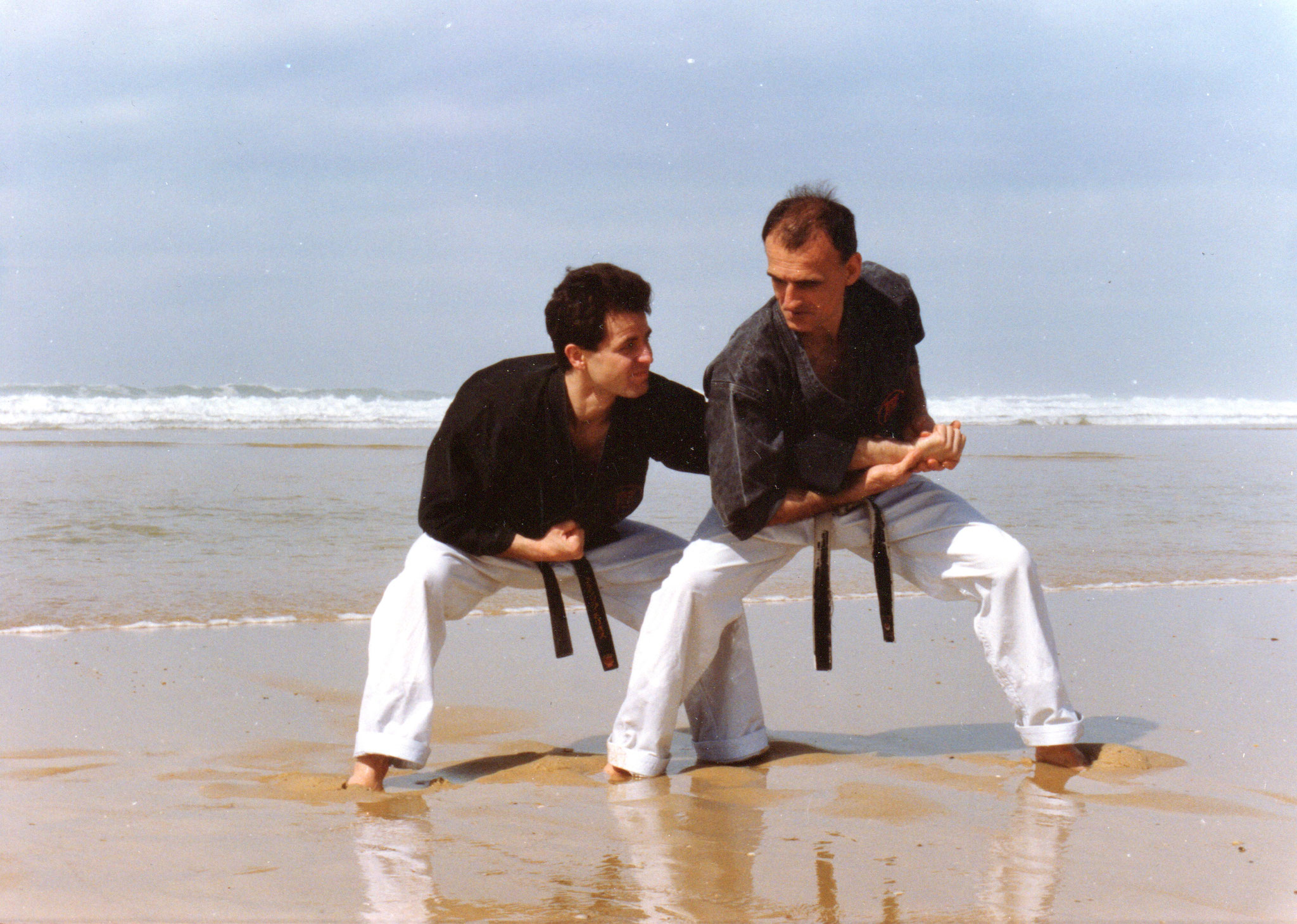 Maître Frédéric Dupertout et François Maurios : karaté, self défense, kobudo, ju jitsu © Les Ecoles Bushido